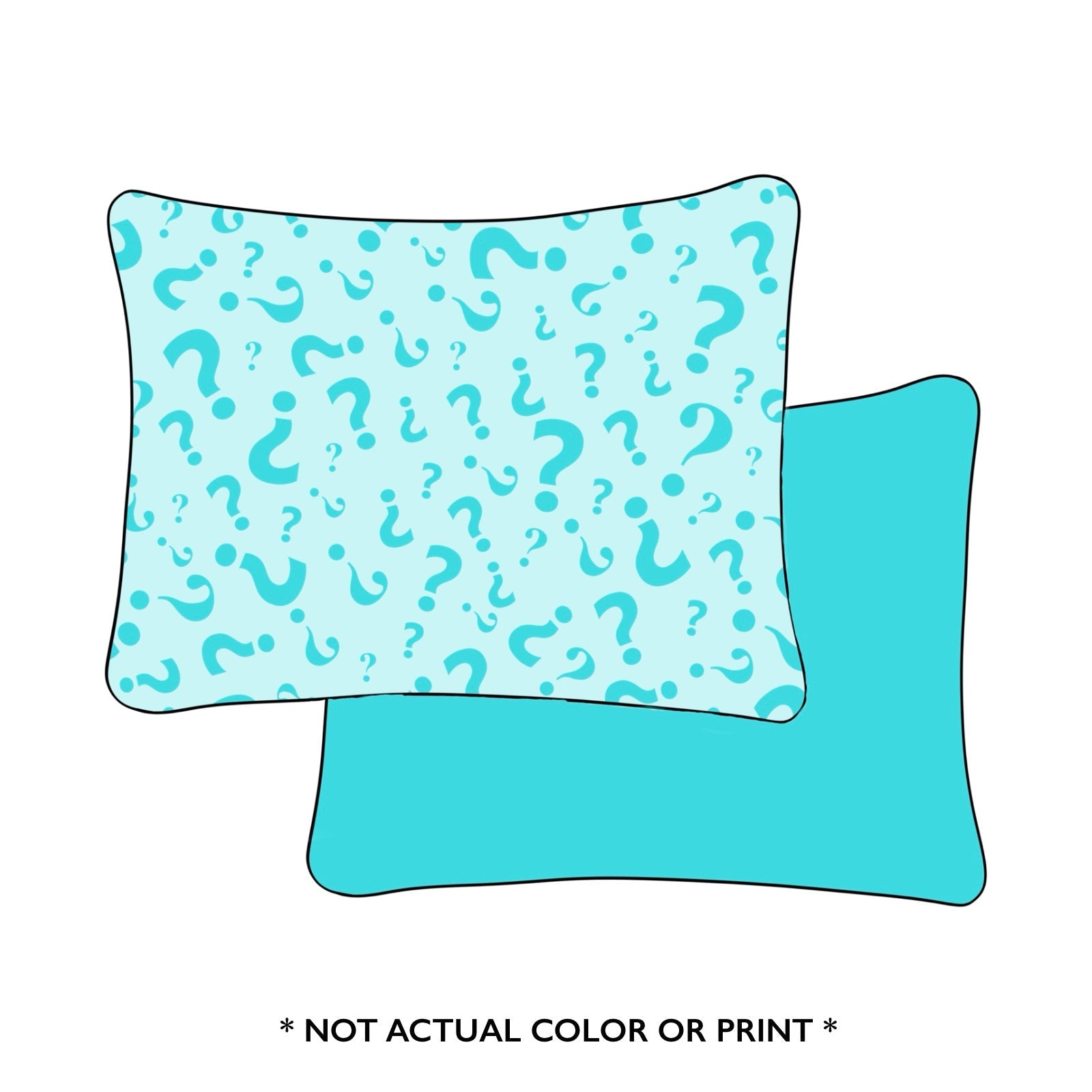 Preorder Standard Pillowcase Set - MYSTERY BOY PRINT A - The Sleepy Sloth