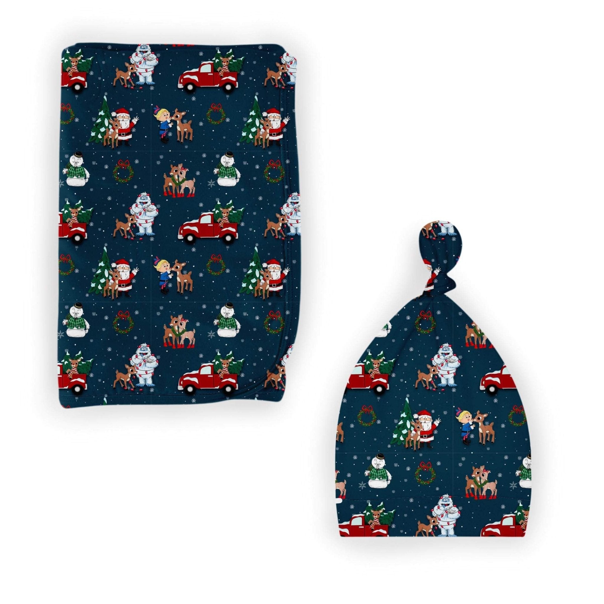 PREORDER SWADDLE SET - RUDOLPH© & FRIENDS - The Sleepy Sloth