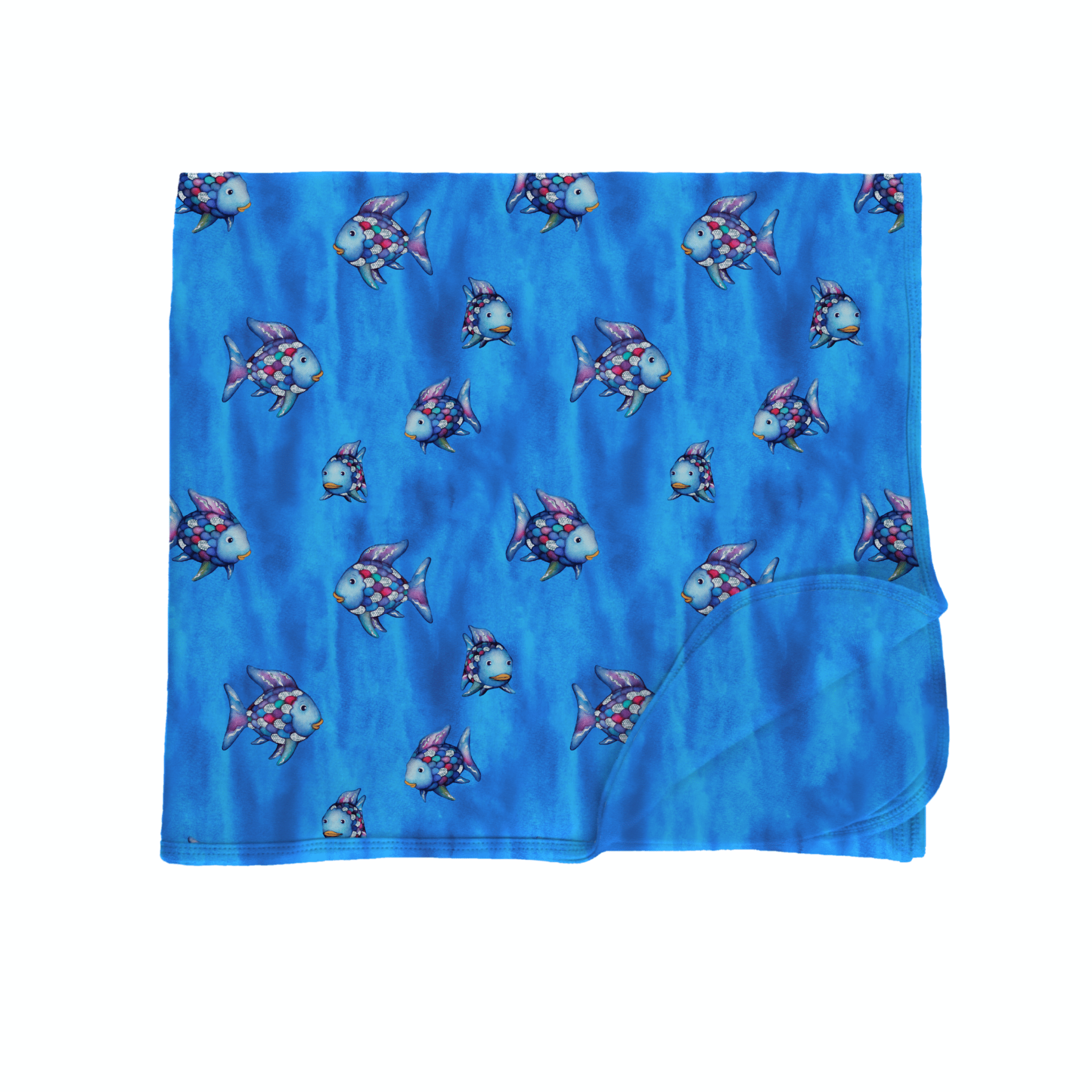Preorder Triple Layer Toddler Blankie - THE RAINBOW FISH™ - The Sleepy Sloth