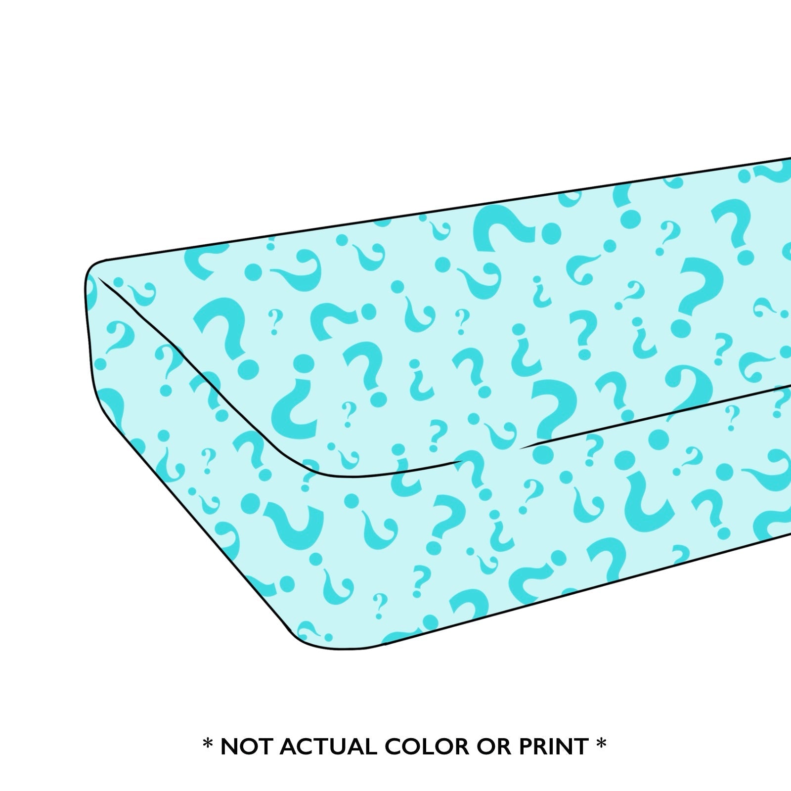 Preorder Twin Fitted Sheet - MYSTERY BOY PRINT A - The Sleepy Sloth