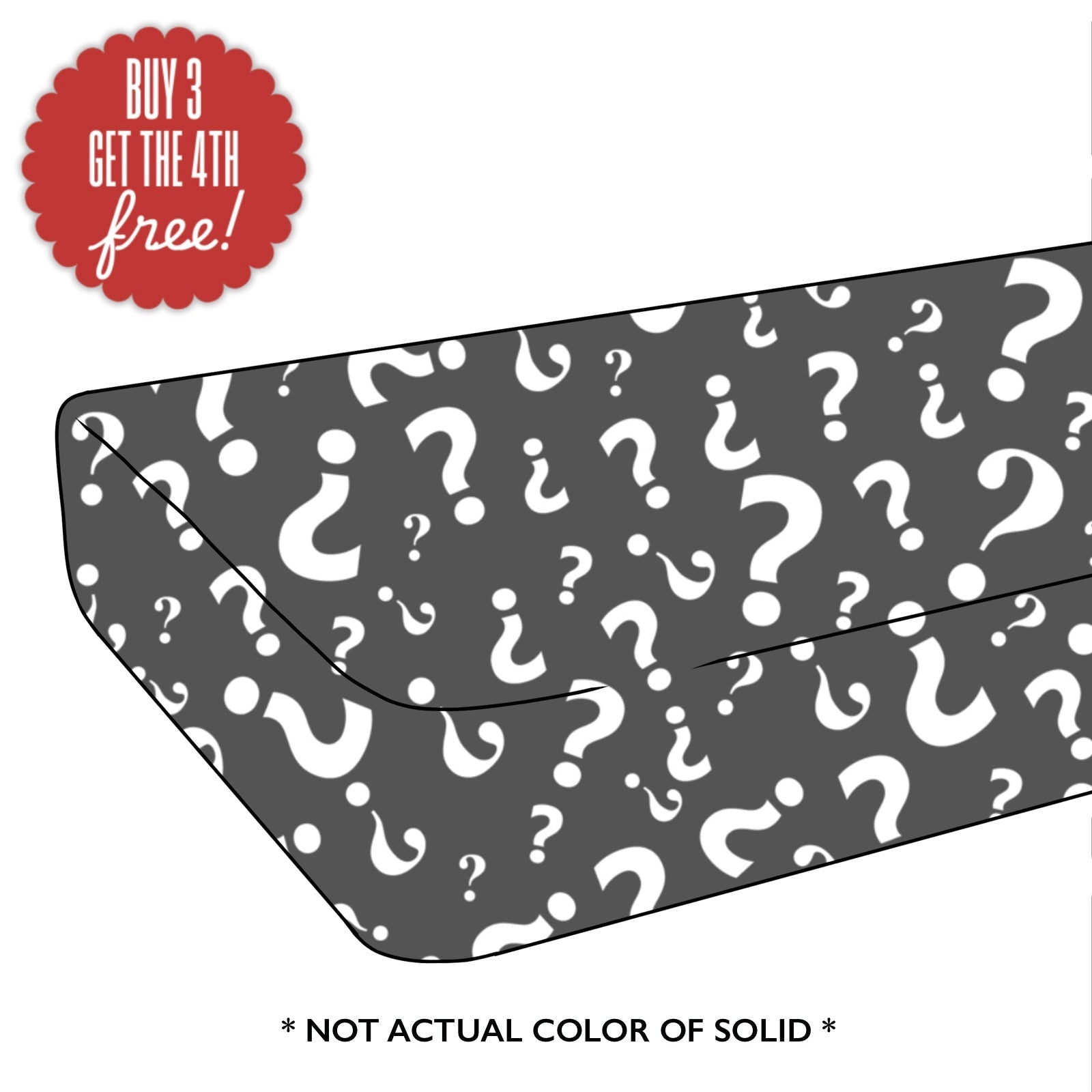 PREORDER TWIN FITTED SHEET - MYSTERY BOY SOLID - The Sleepy Sloth