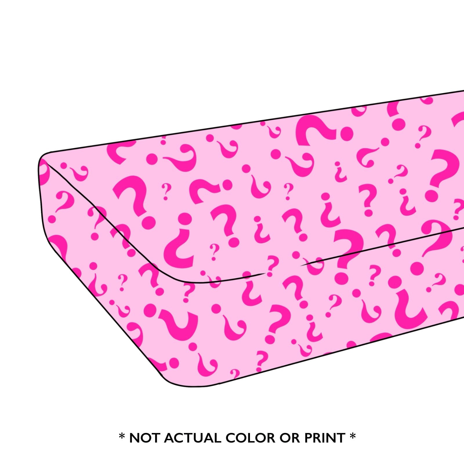 Preorder Twin Fitted Sheet - MYSTERY GIRL PRINT A - The Sleepy Sloth