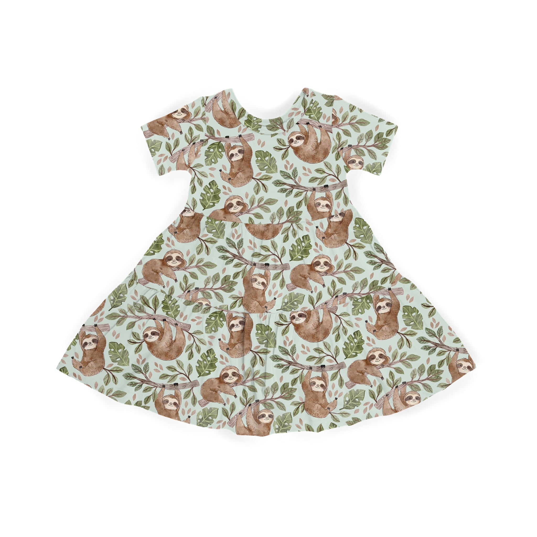 Preorder Twirlie Dress - Hang Tight - The Sleepy Sloth