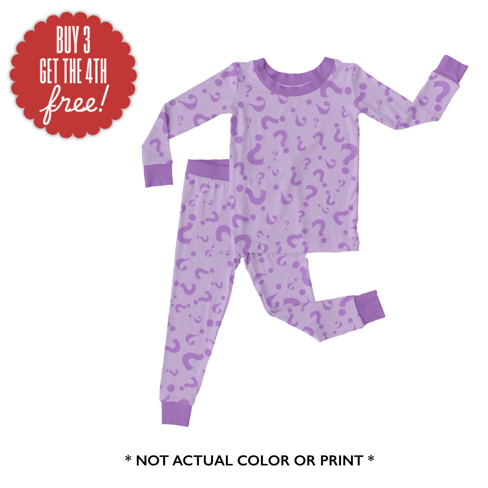PREORDER TWO PIECE JAMMIES - MYSTERY GIRL PRINT B - The Sleepy Sloth