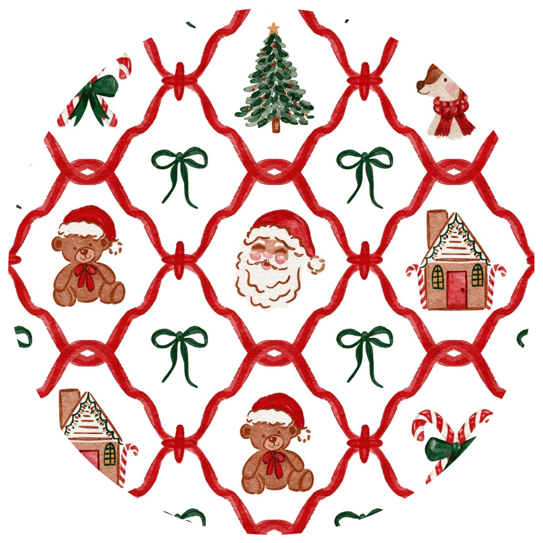 PREORDER TWO PIECE JAMMIES* - PEPPERMINT PARADE PREORDER - The Sleepy Sloth