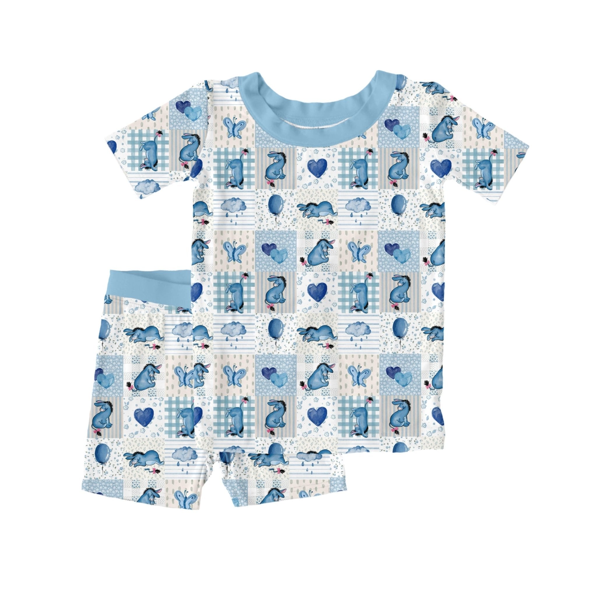 PREORDER TWO PIECE SHORT JAMMIES - EEYORE THE BEST PREORDER - The Sleepy Sloth