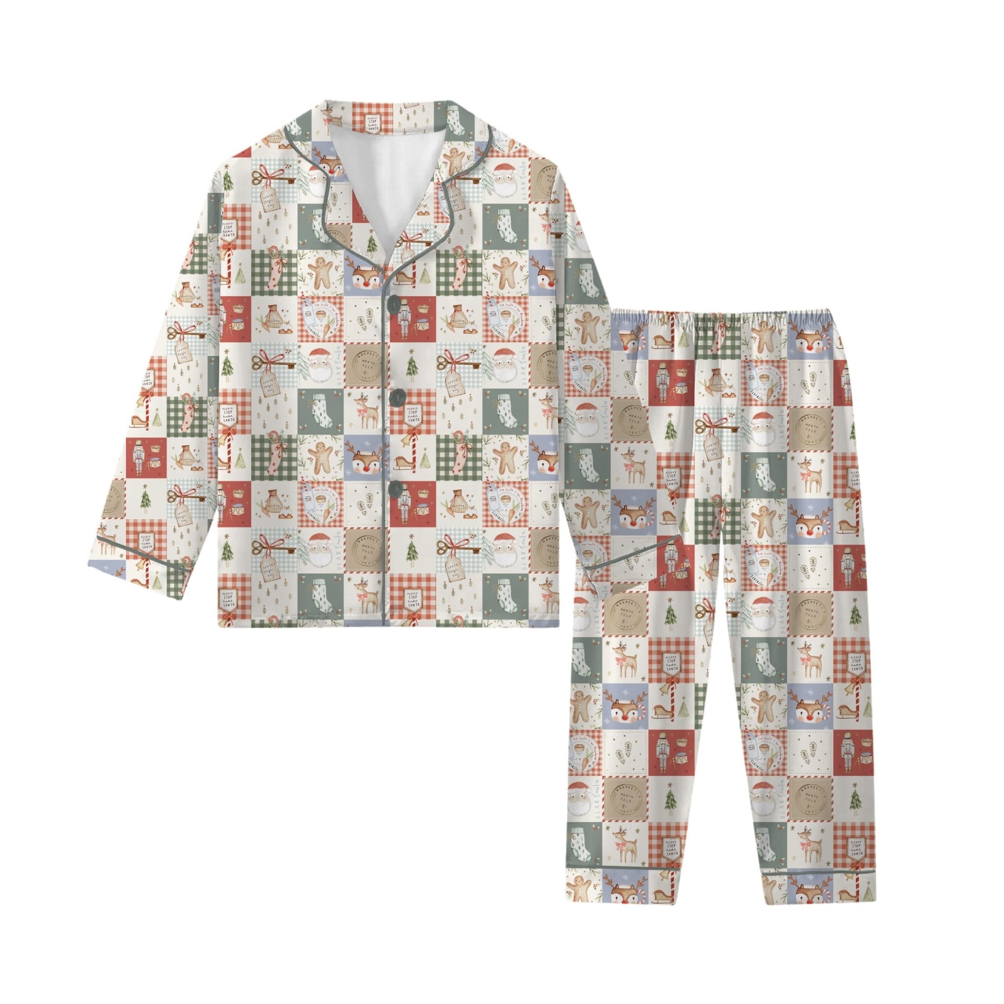 Preorder Women's Luxe Pajama Set - Merry Mosaic - The Sleepy Sloth