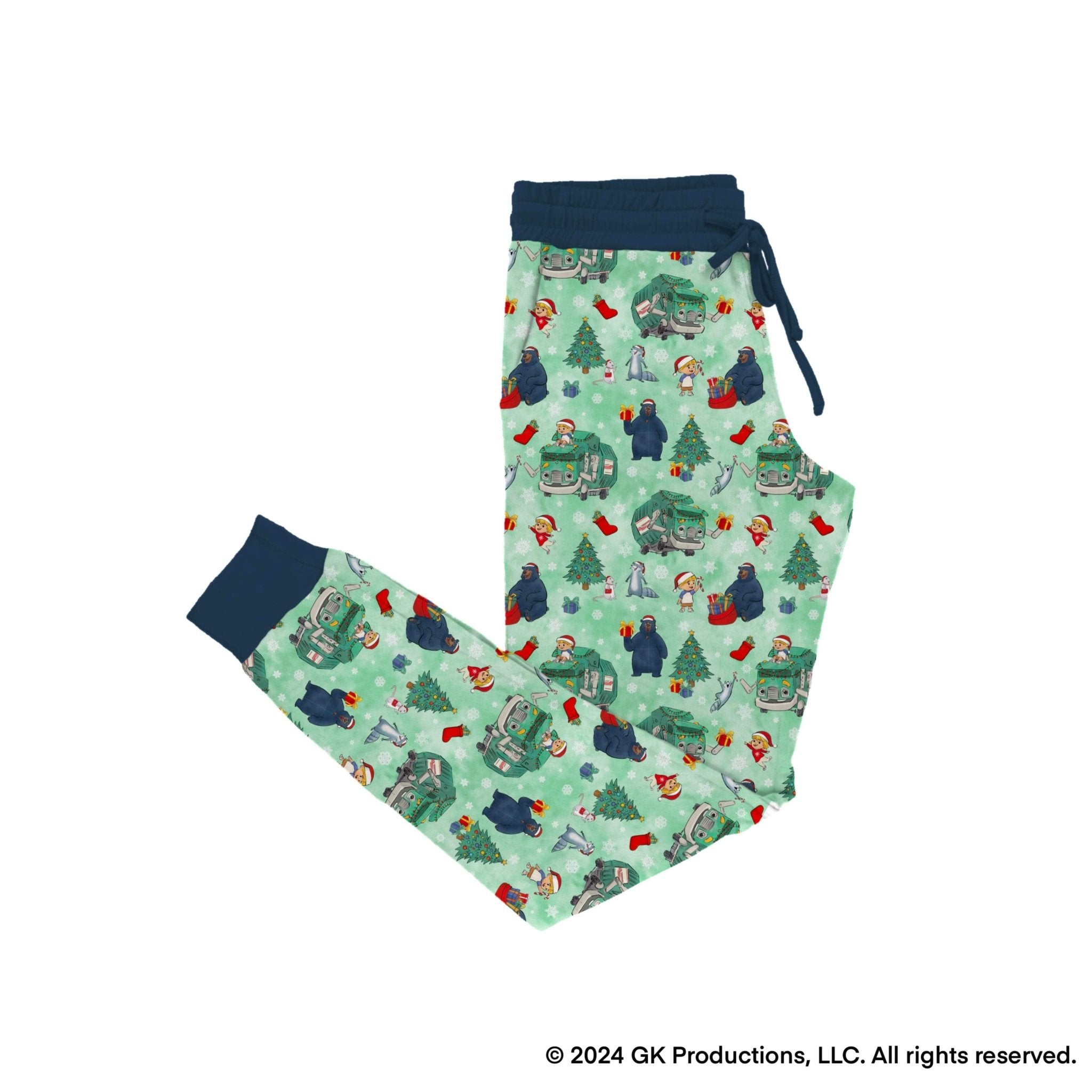 PREORDER WOMEN'S SLEEPY PANTS - A TRASH TRUCK CHRISTMAS - The Sleepy Sloth