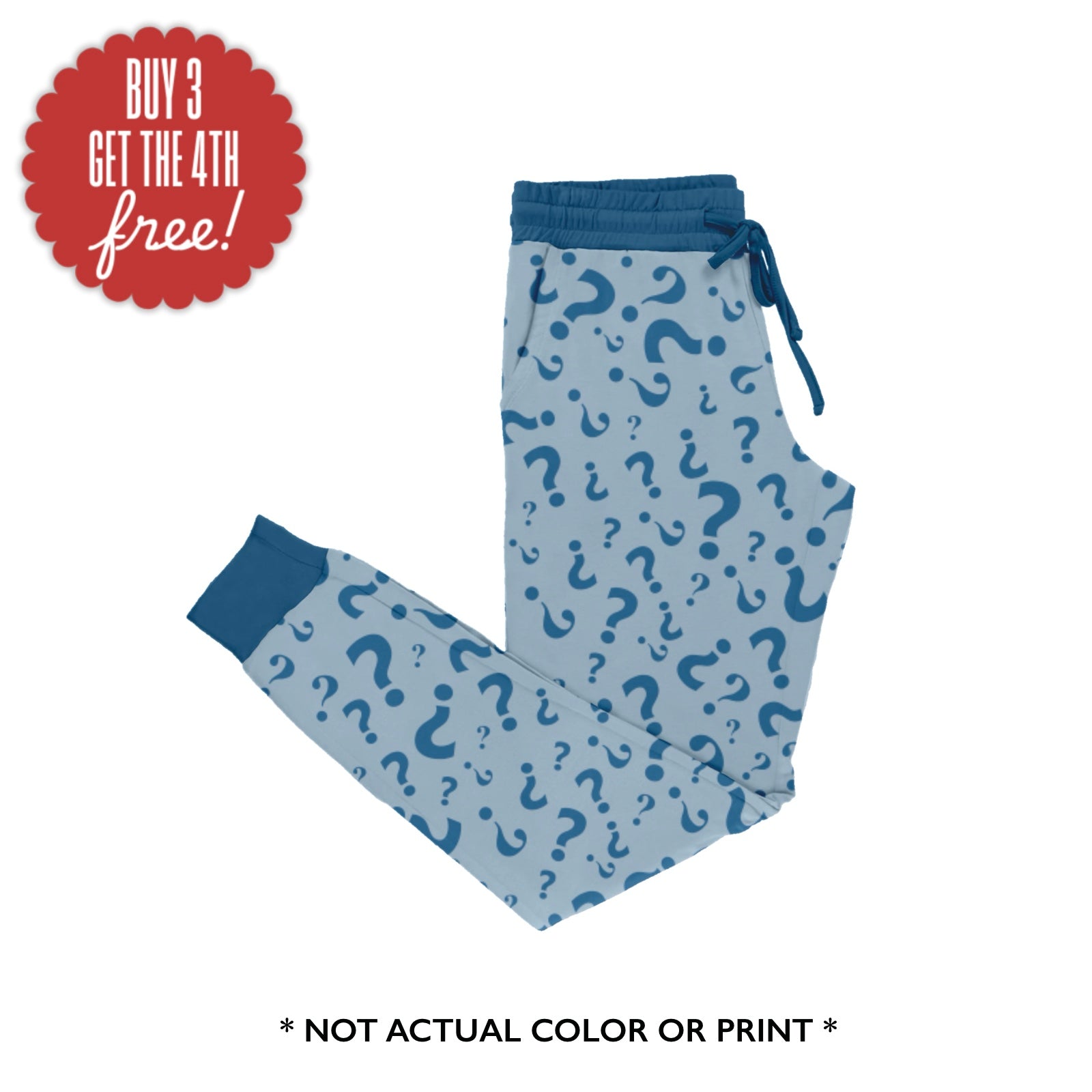 PREORDER WOMEN'S SLEEPY PANTS - MYSTERY BOY PRINT A - The Sleepy Sloth
