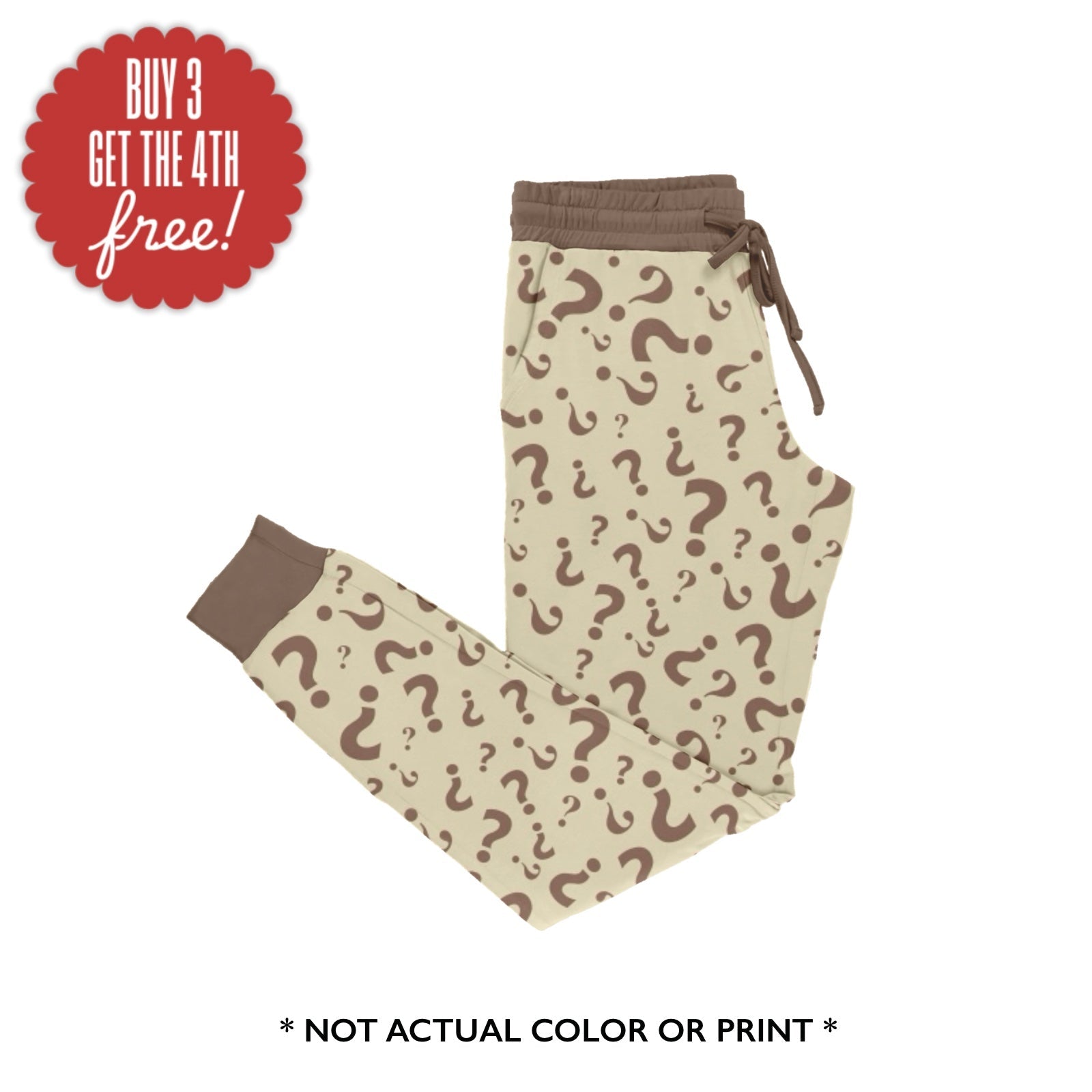 PREORDER WOMEN'S SLEEPY PANTS - MYSTERY NEUTRAL PRINT - The Sleepy Sloth