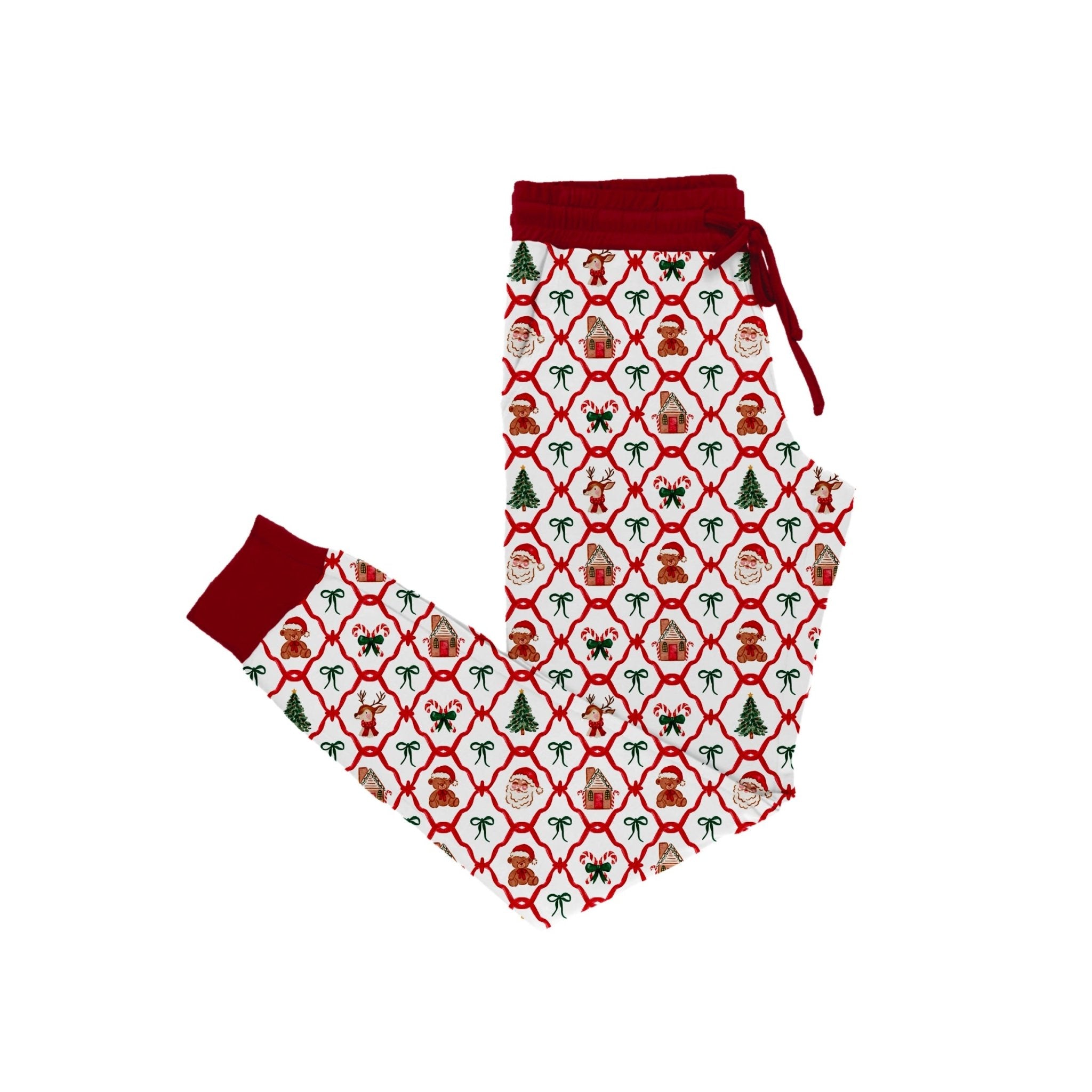 PREORDER WOMEN'S SLEEPY PANTS* - PEPPERMINT PARADE PREORDER - The Sleepy Sloth
