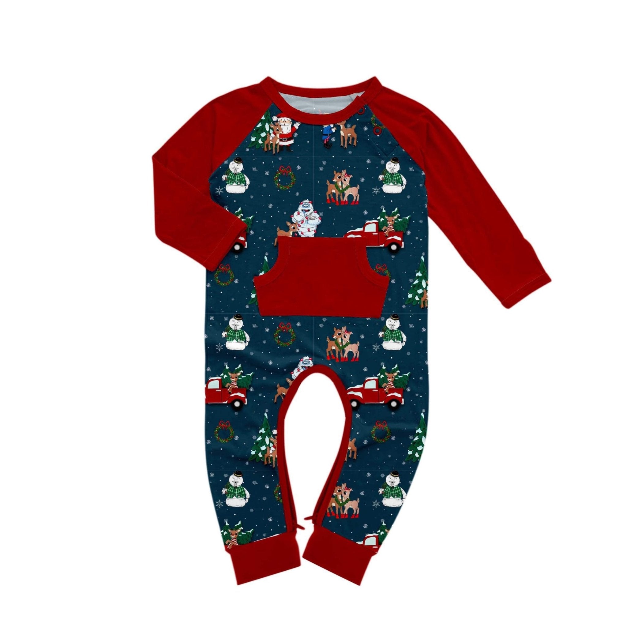 PREORDER ZIP LONGALL - RUDOLPH© & FRIENDS - The Sleepy Sloth