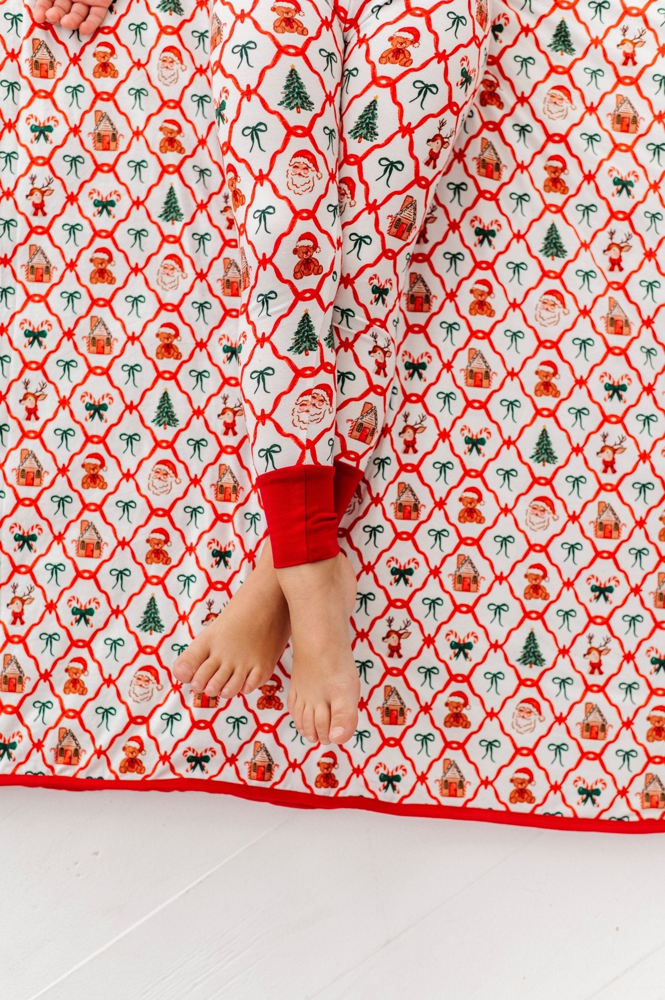 PRESALE ADULT BLANKIE - PEPPERMINT PARADE - The Sleepy Sloth