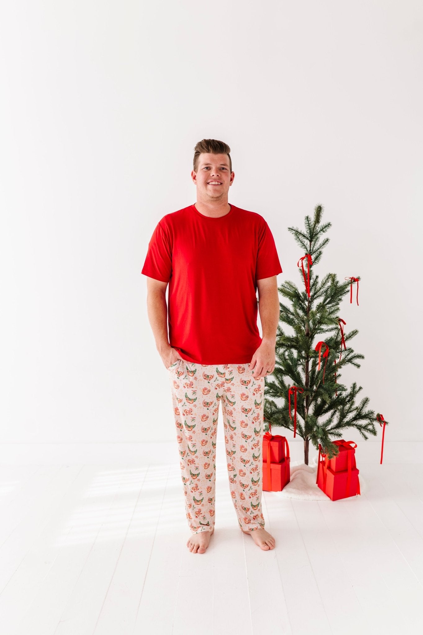 PRESALE MEN'S SLEEPY PANTS - SLEEPY SLOTHMAS - The Sleepy Sloth