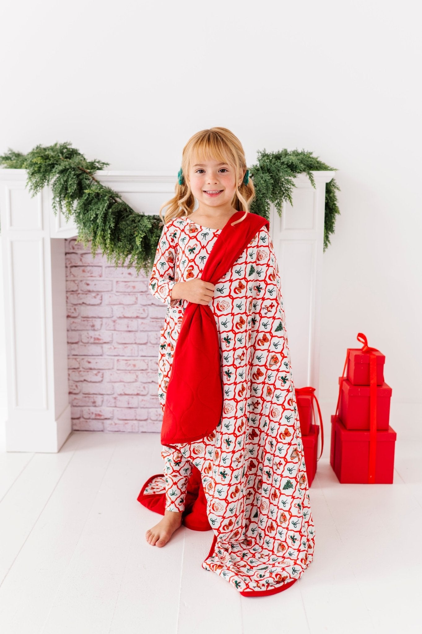PRESALE TODDLER BLANKIE - PEPPERMINT PARADE - The Sleepy Sloth
