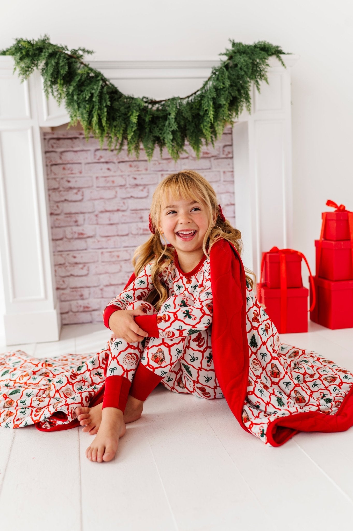 PRESALE TODDLER BLANKIE - PEPPERMINT PARADE - The Sleepy Sloth