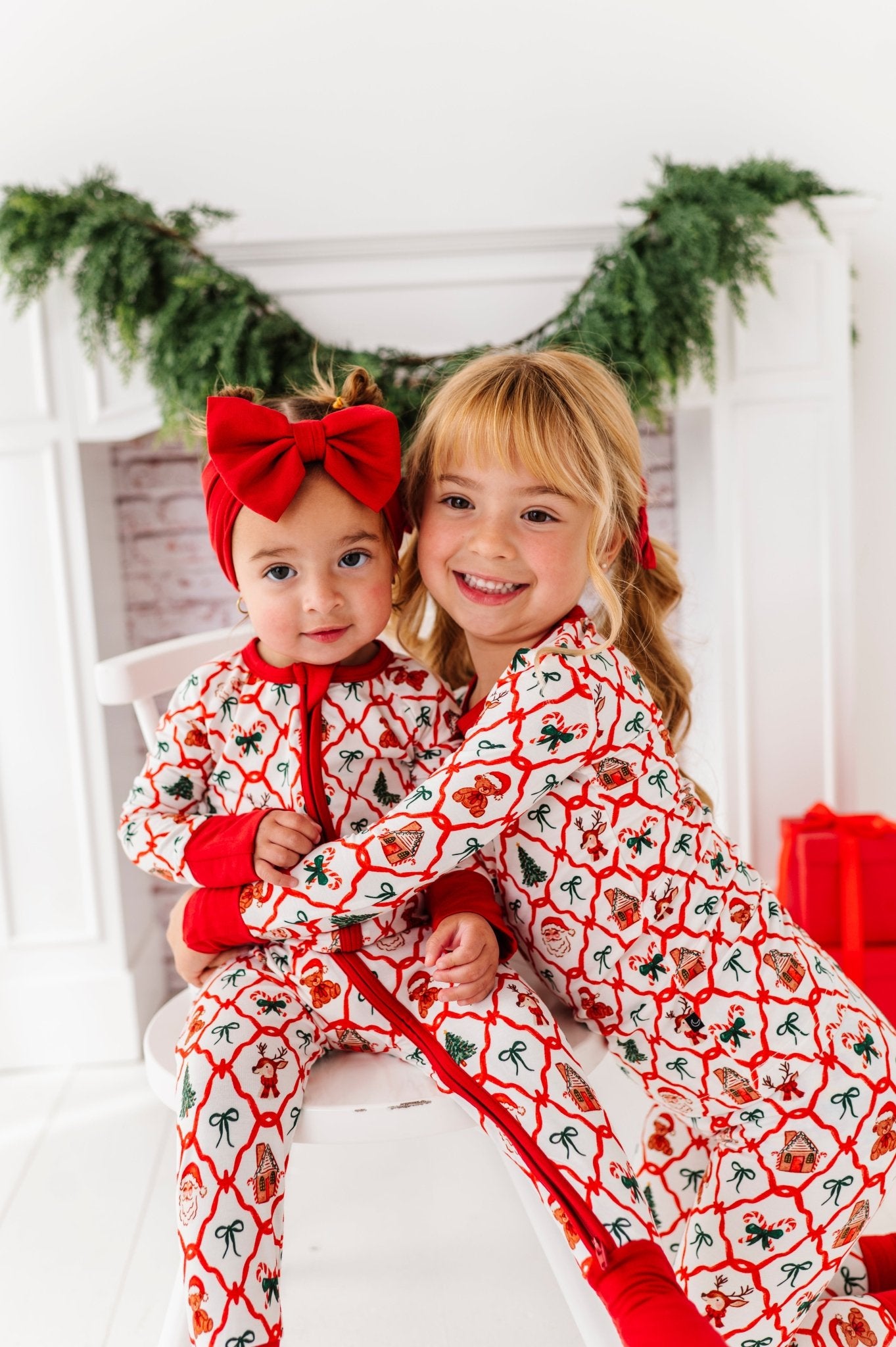 PRESALE TWO PIECE JAMMIES - PEPPERMINT PARADE - The Sleepy Sloth