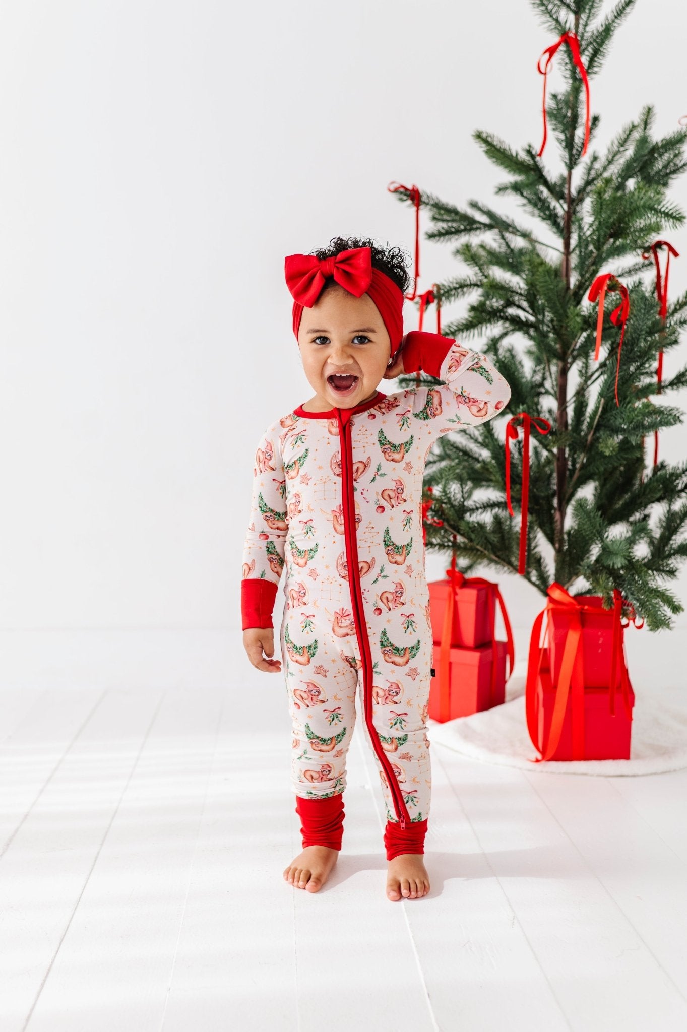 PRESALE ZIP JAMMIES - SLEEPY SLOTHMAS - The Sleepy Sloth