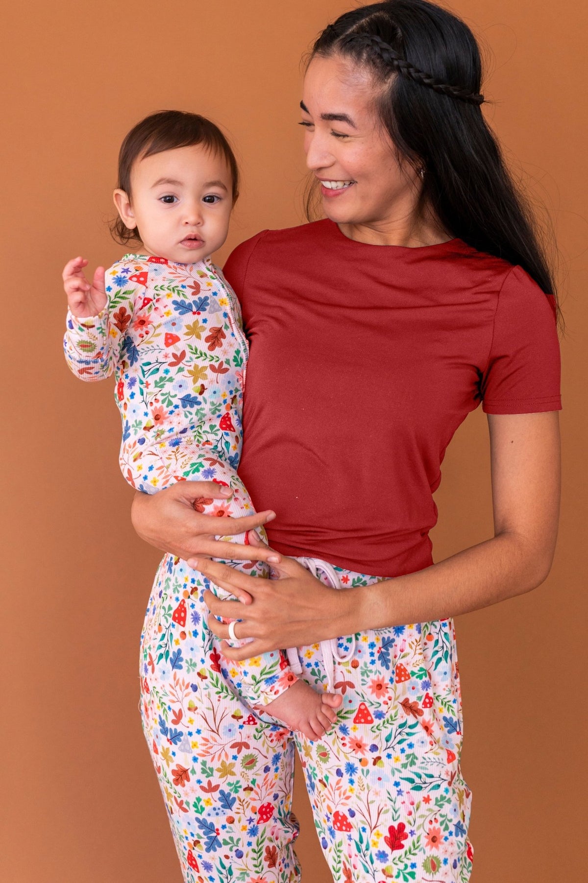 Ribbed Women's Sleepy Pants- Toadstool Meadow - The Sleepy Sloth