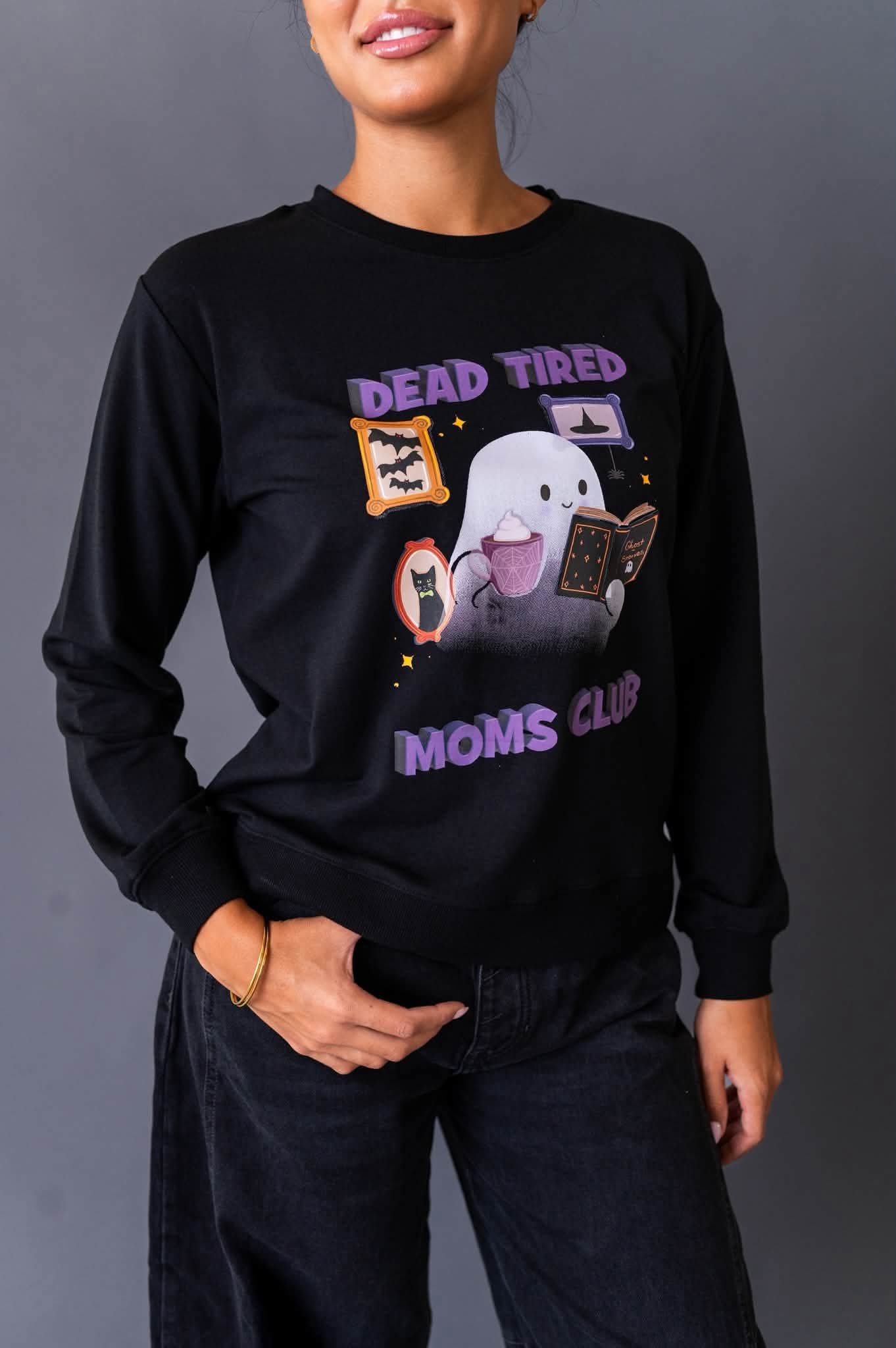 Women's Crewneck  - Dead Tired Moms Club