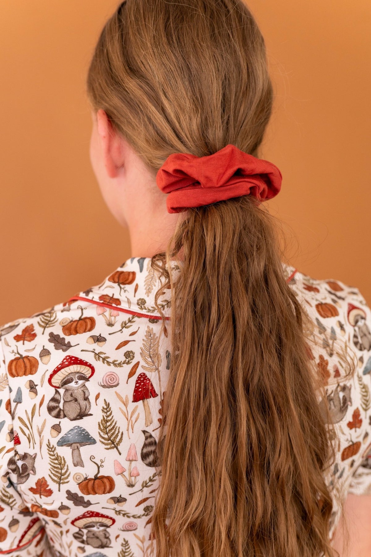 Scrunchie - Autumn Woodland - The Sleepy Sloth