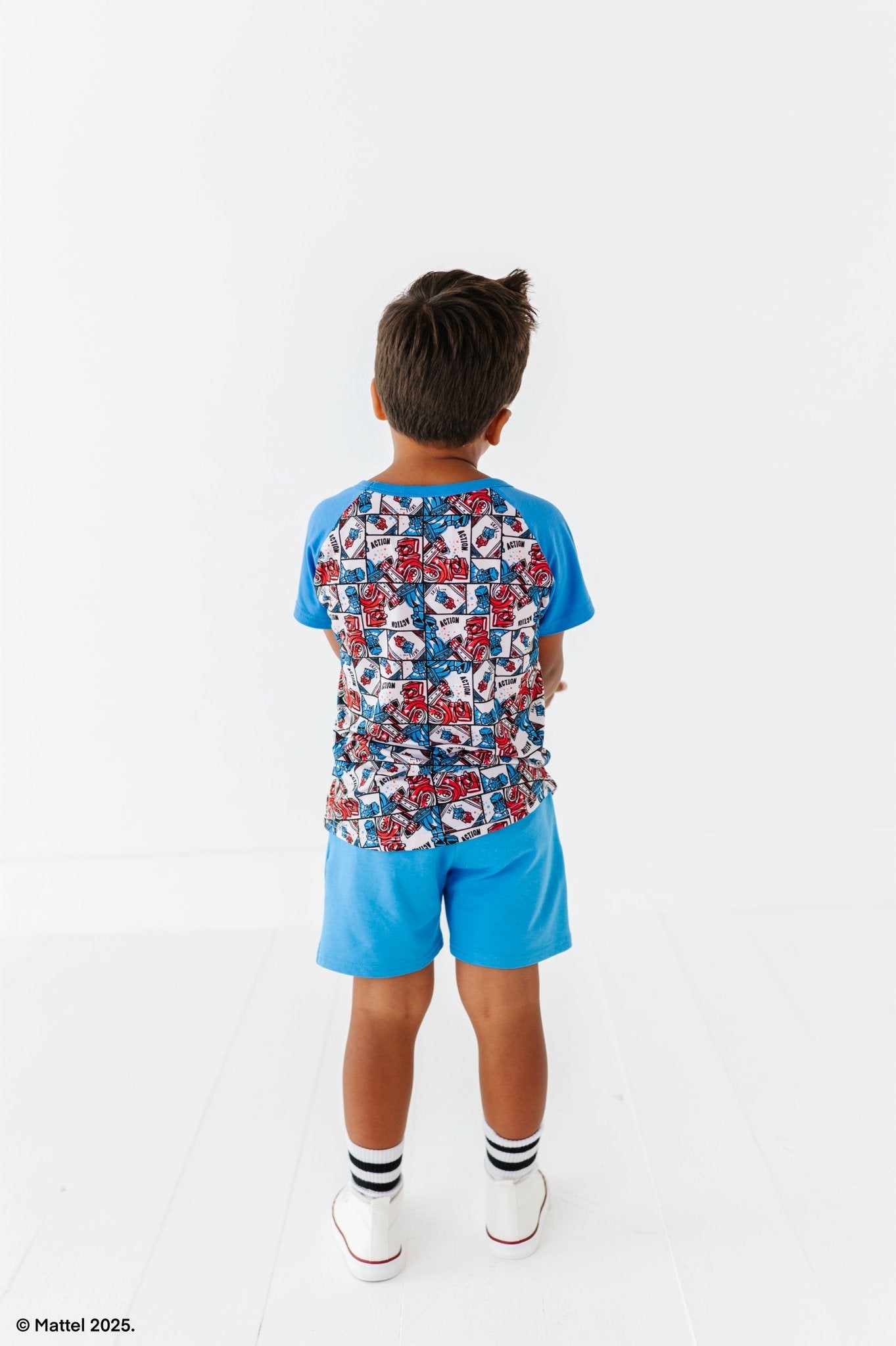 SHORT SLEEVE GRAPHIC TEE SET - ROCK 'EM SOCK 'EM™ - The Sleepy Sloth