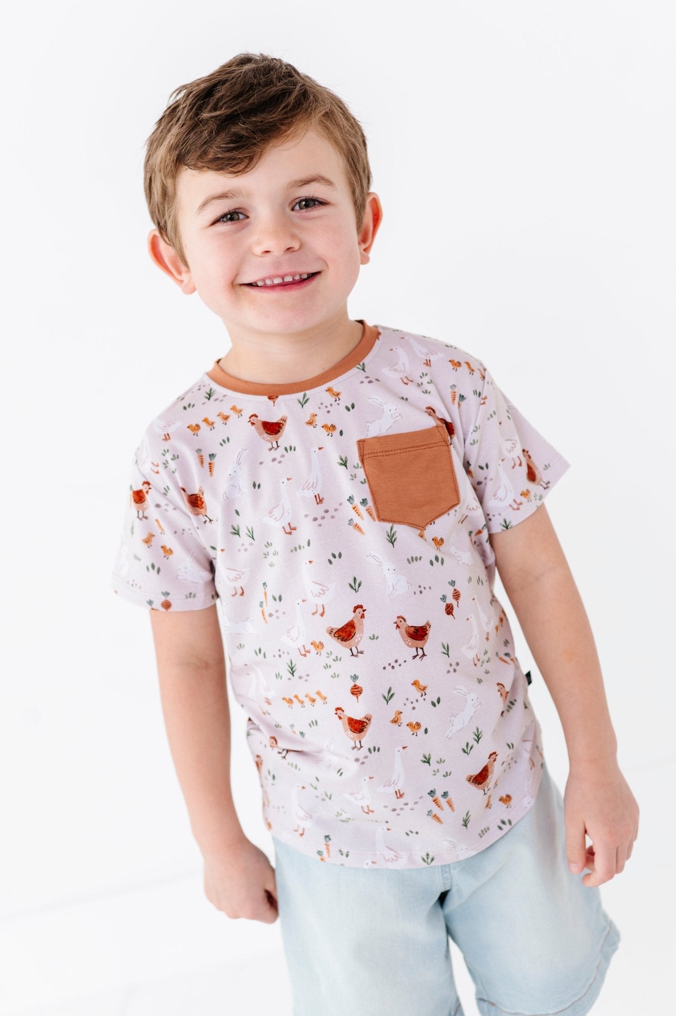 Short Sleeve Tee - FARMSTEAD FRIENDS - The Sleepy Sloth