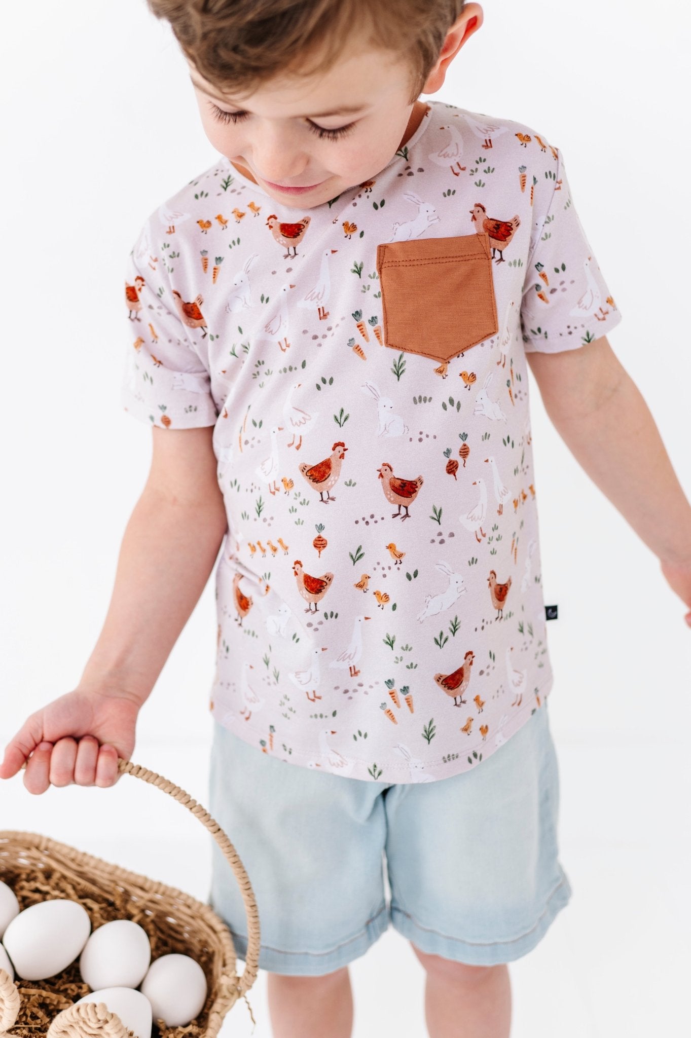 Short Sleeve Tee - FARMSTEAD FRIENDS - The Sleepy Sloth