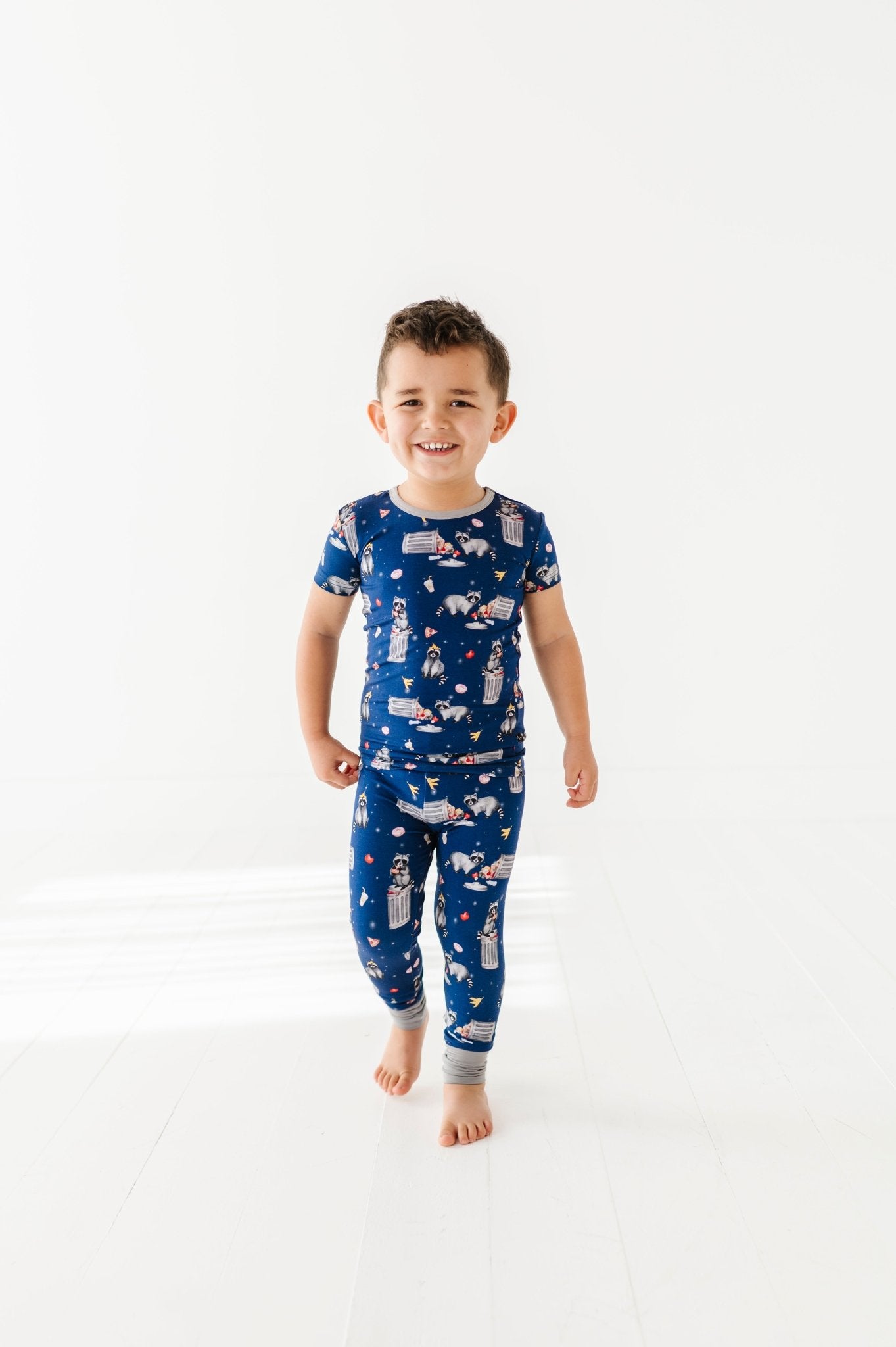 SHORT TWO PIECE JAMMIES - MIDNIGHT SNACK - The Sleepy Sloth