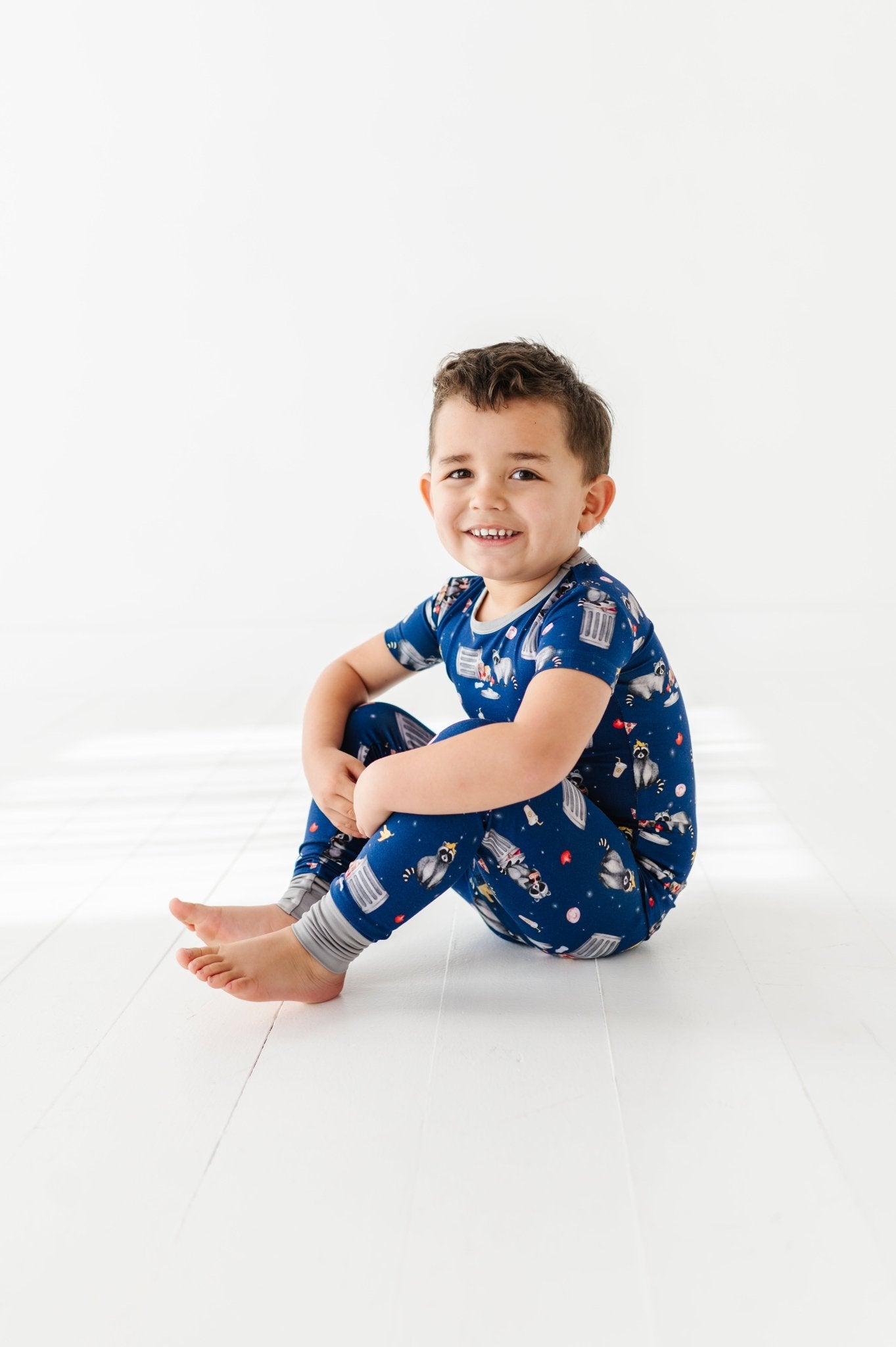 SHORT TWO PIECE JAMMIES - MIDNIGHT SNACK - The Sleepy Sloth