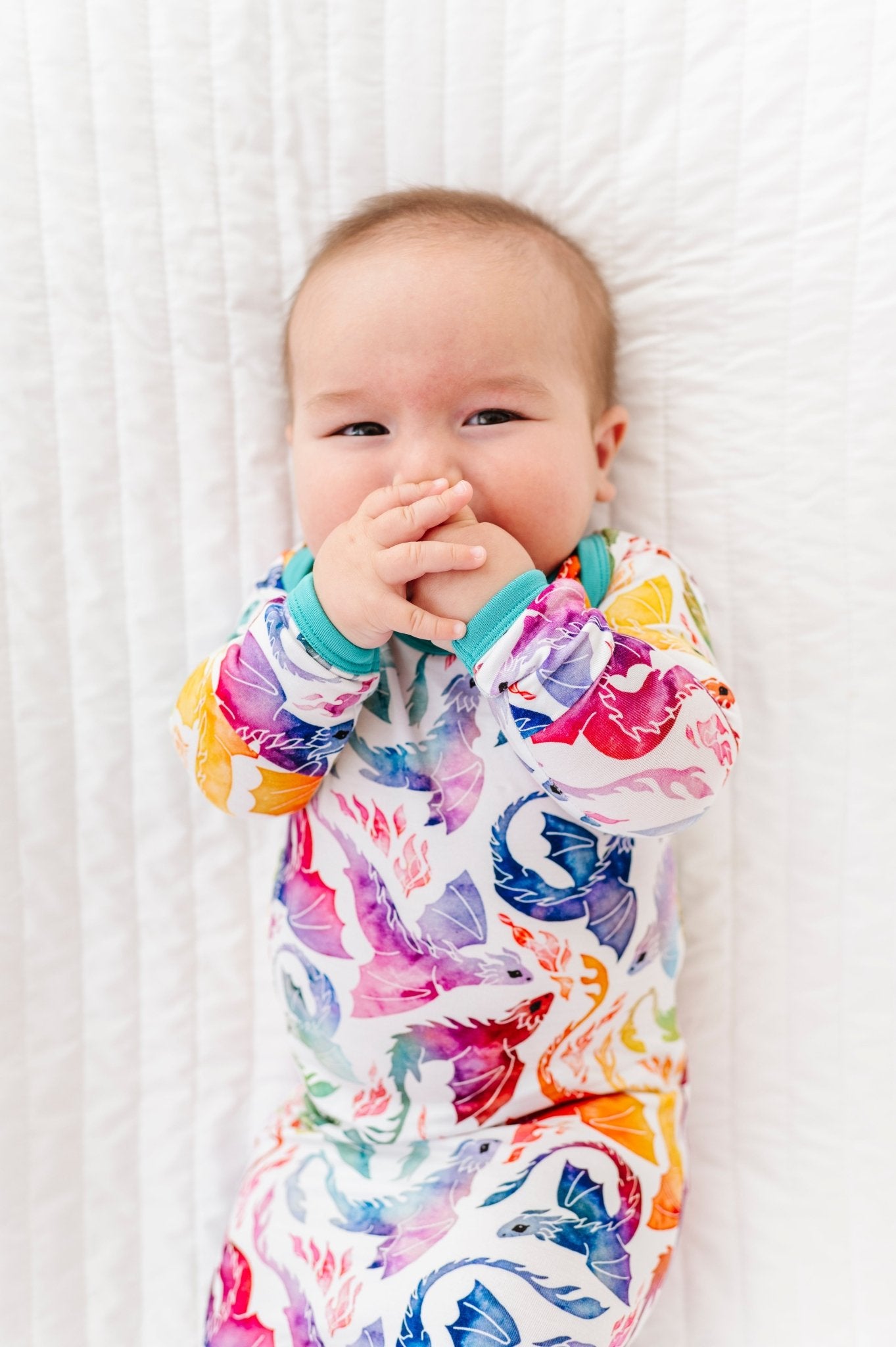 Sleepy Gown - RAINBOW TAILS - The Sleepy Sloth
