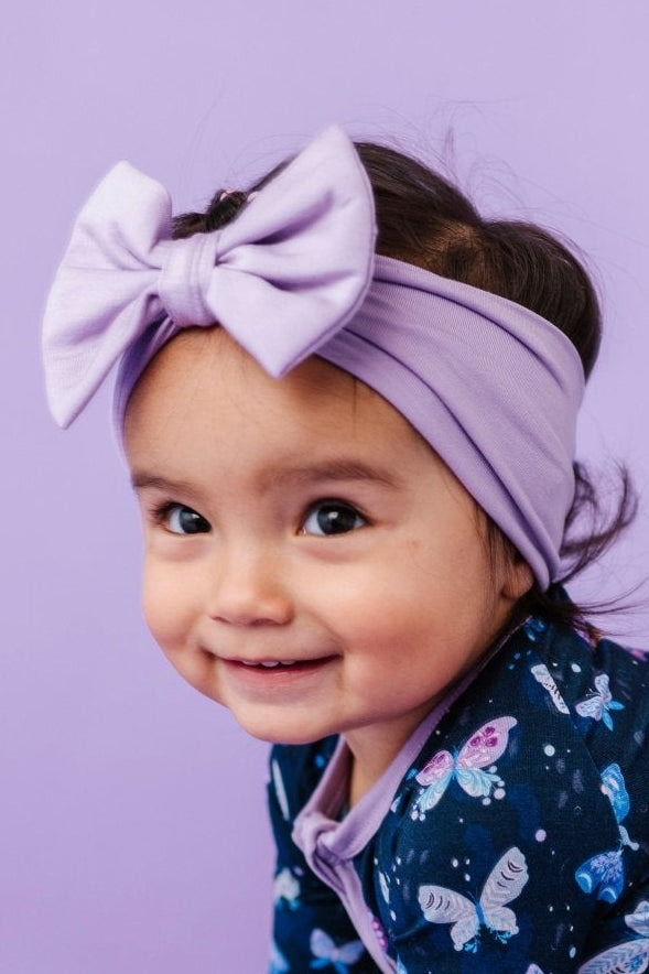 SOLID BOW - INDIGO SKIES - The Sleepy Sloth