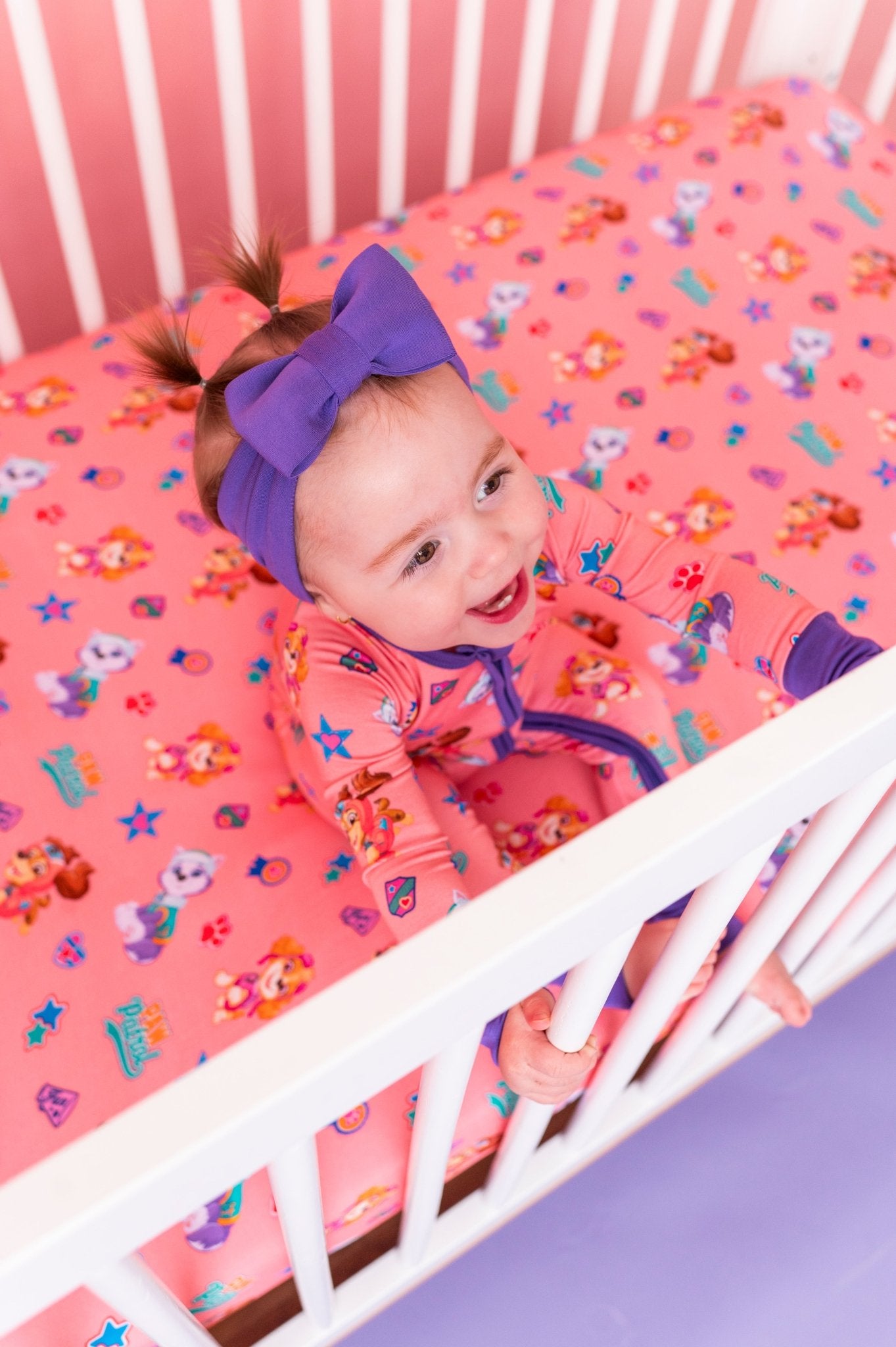 Solid Bow - PAWfect Pink Crew - The Sleepy Sloth