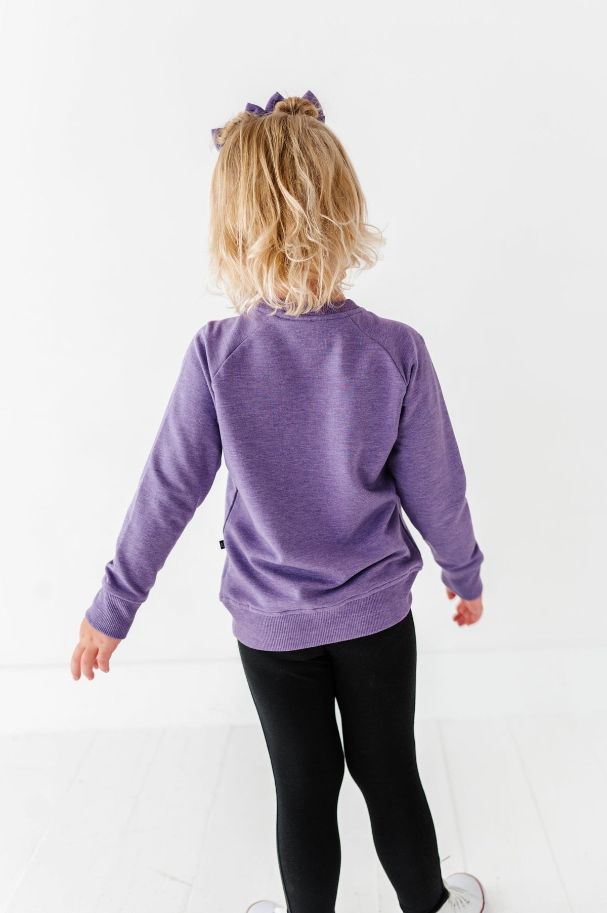 Solid Crewneck - Wisteria - The Sleepy Sloth