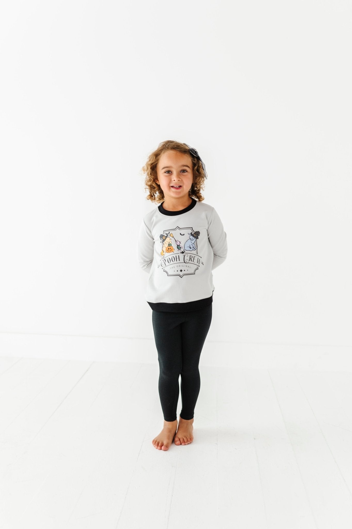 SOLID LEGGINGS - BLACK - The Sleepy Sloth