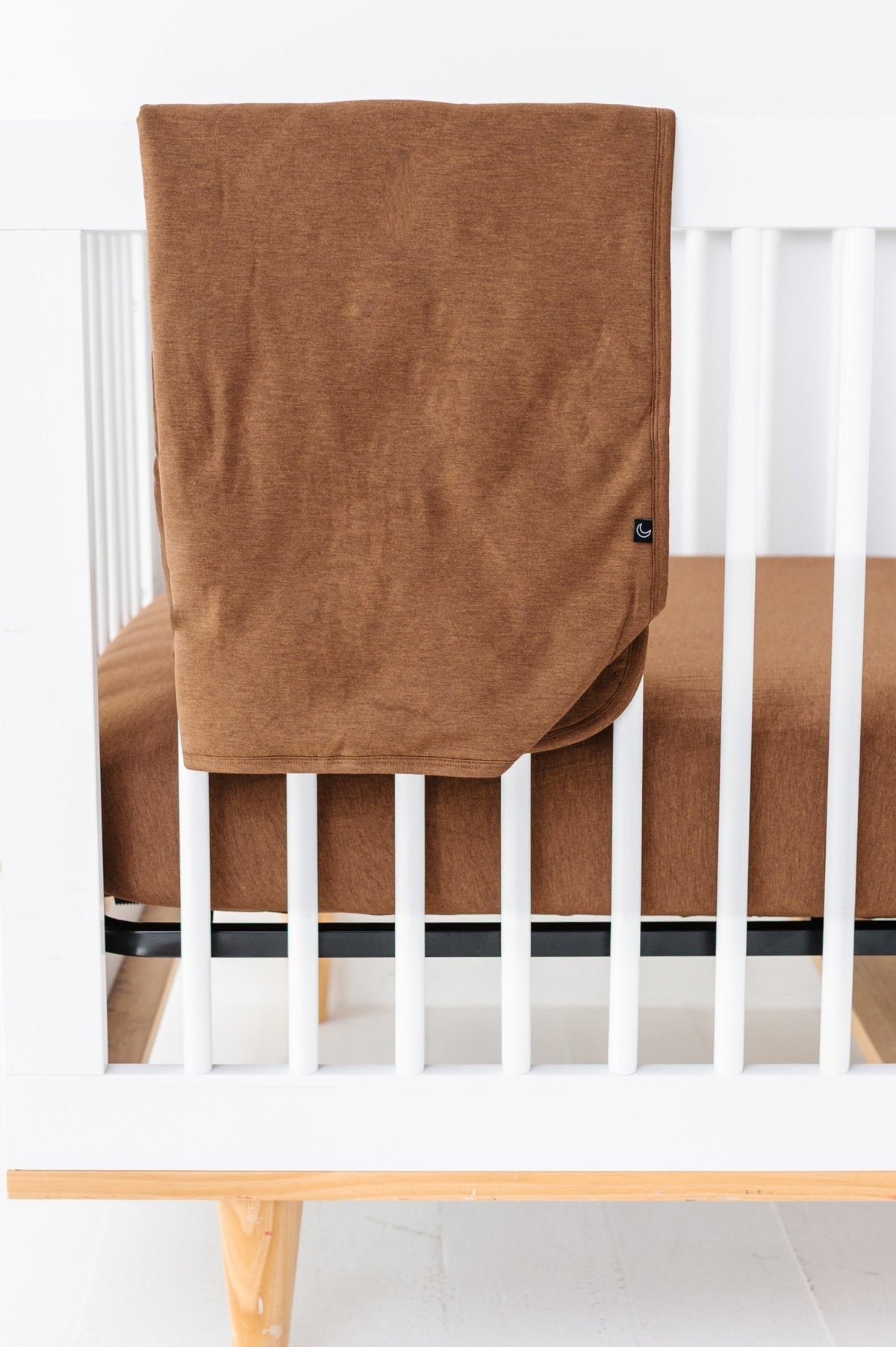 Solid Mini Blankie - Chestnut - The Sleepy Sloth