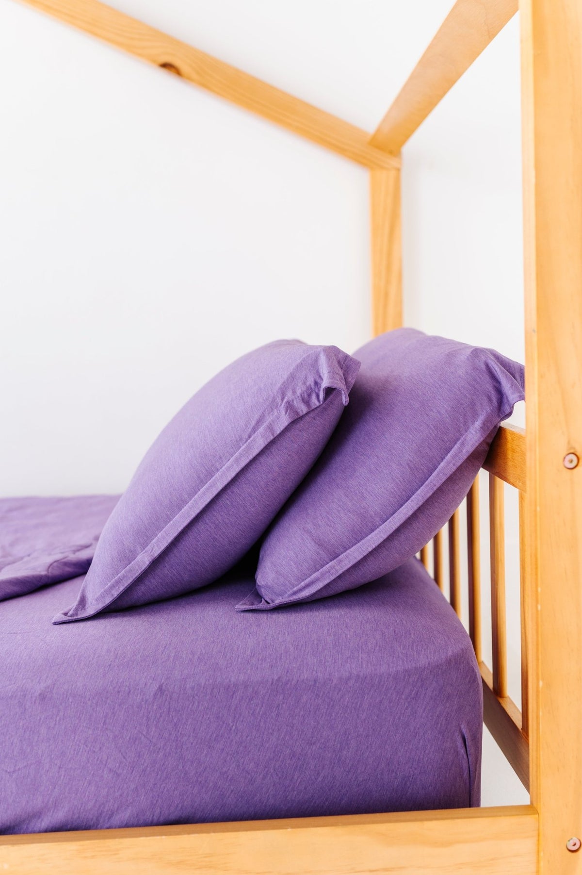 Solid Standard Pillowcase Set - Wisteria - The Sleepy Sloth