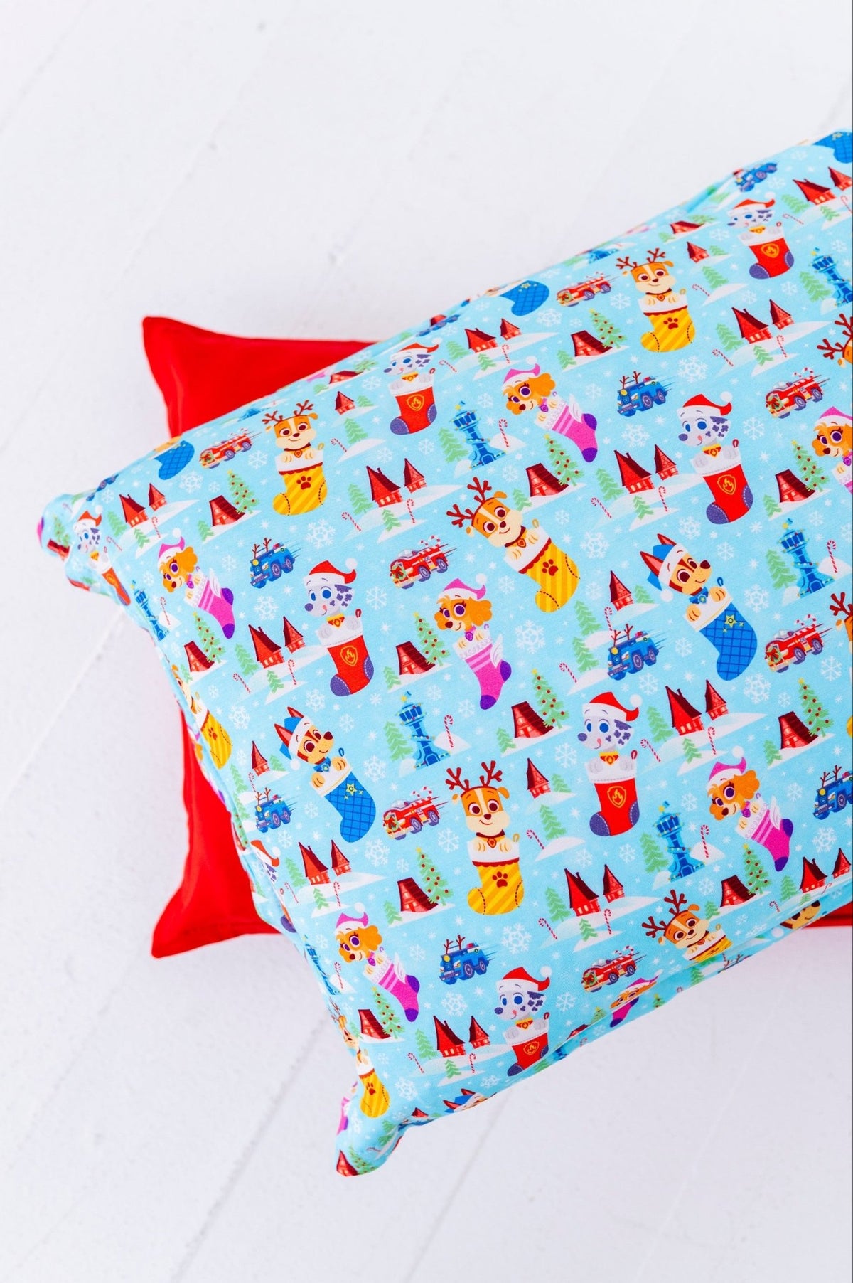 Standard Pillow Case Set - Paw Patrol™ Deck the PAWs - The Sleepy Sloth