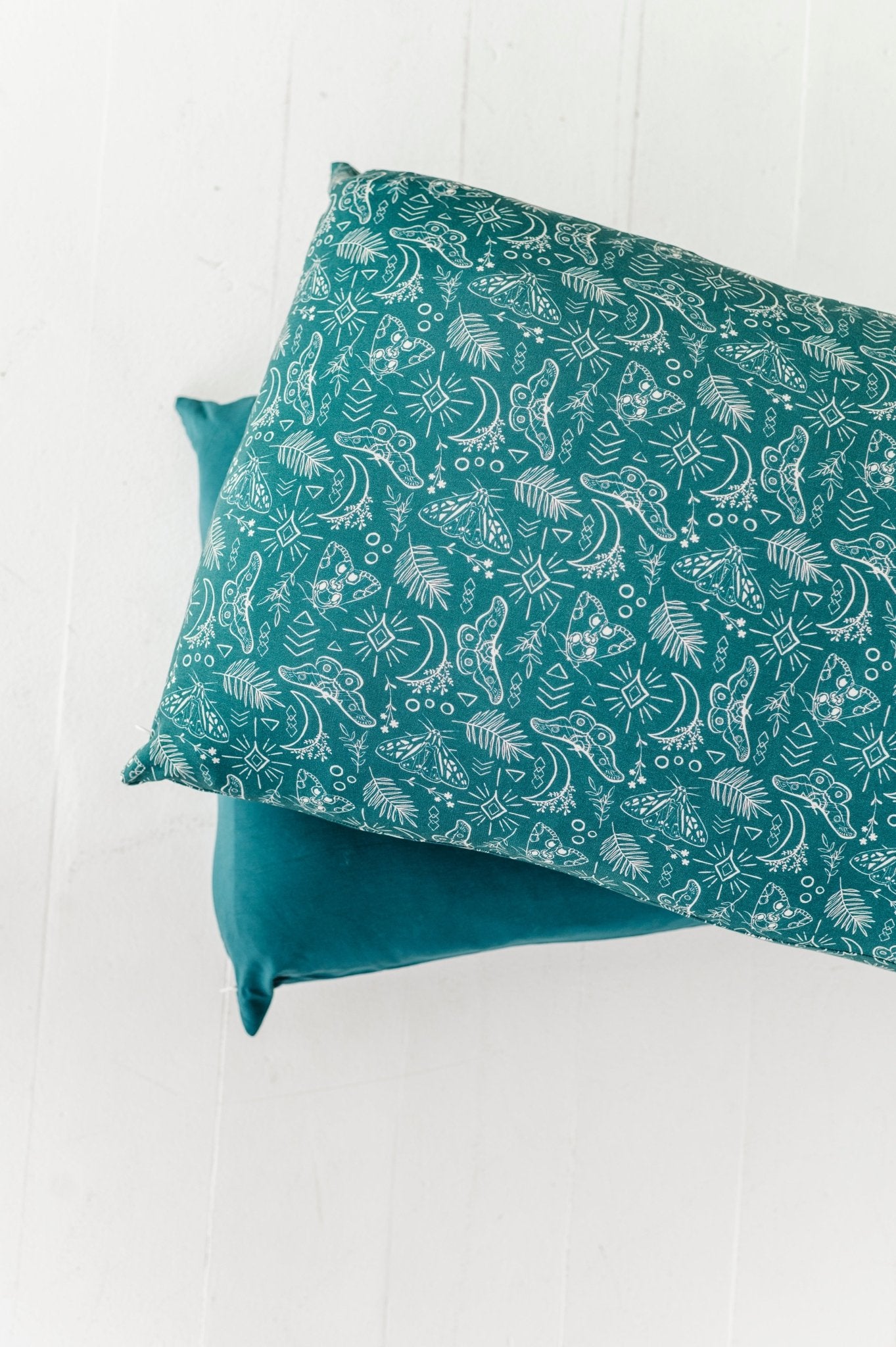 Standard Pillowcase Set - CELESTIAL MOTHS - The Sleepy Sloth
