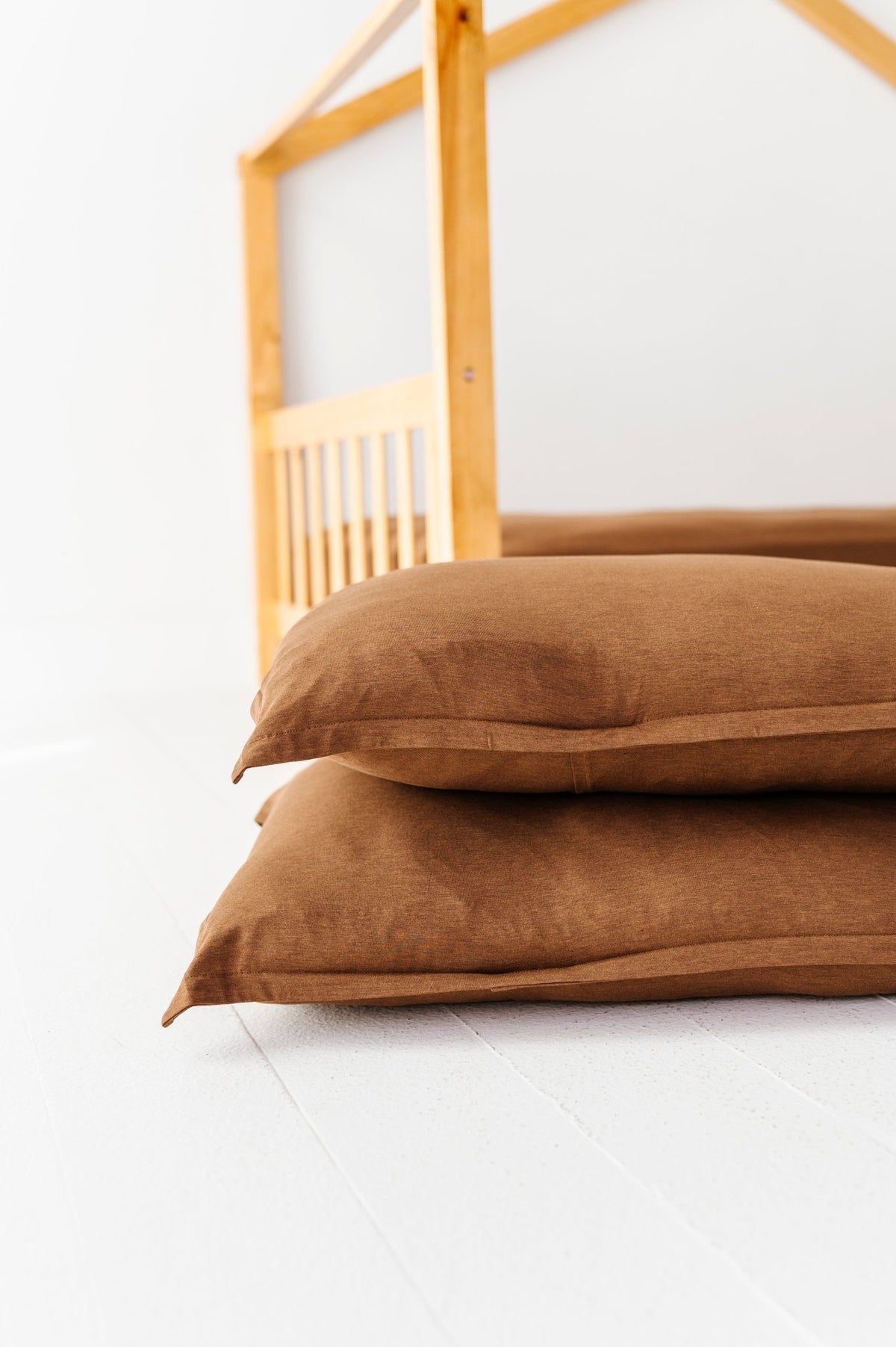 Standard Pillowcase Set - Chestnut - The Sleepy Sloth