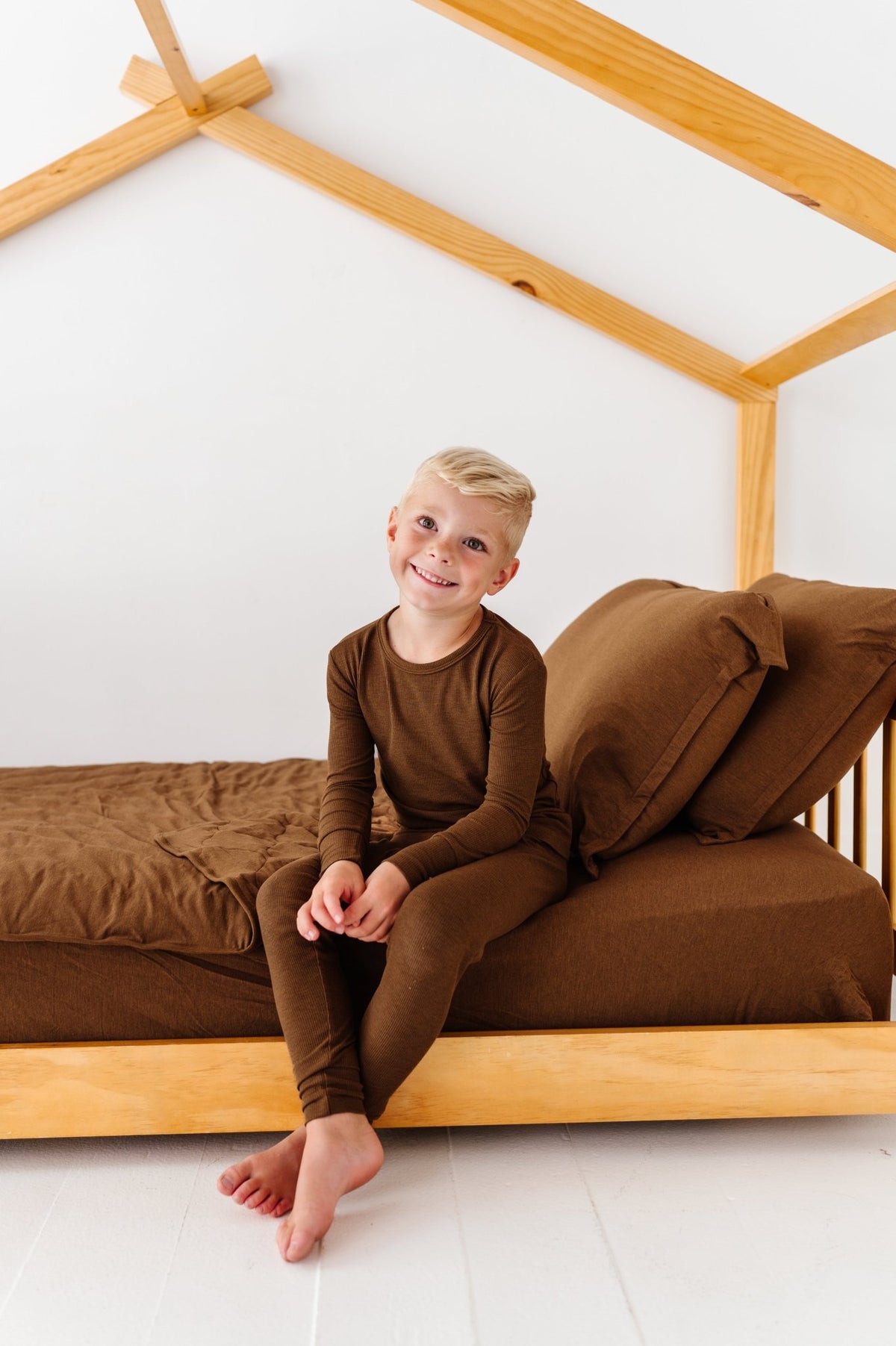 Standard Pillowcase Set - Chestnut - The Sleepy Sloth