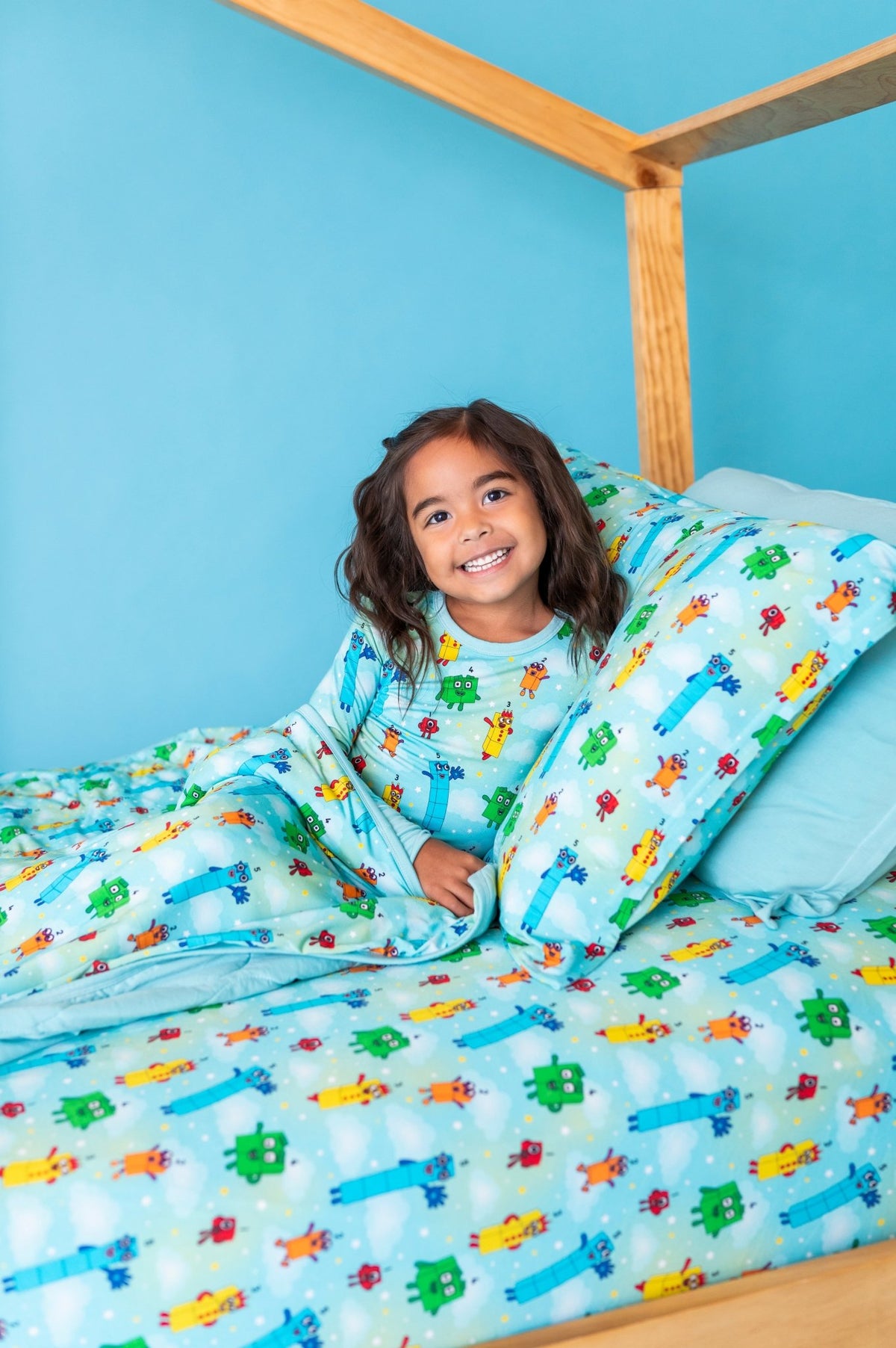 Standard Pillowcase Set - Numberblocks™ Count on Cozy - The Sleepy Sloth