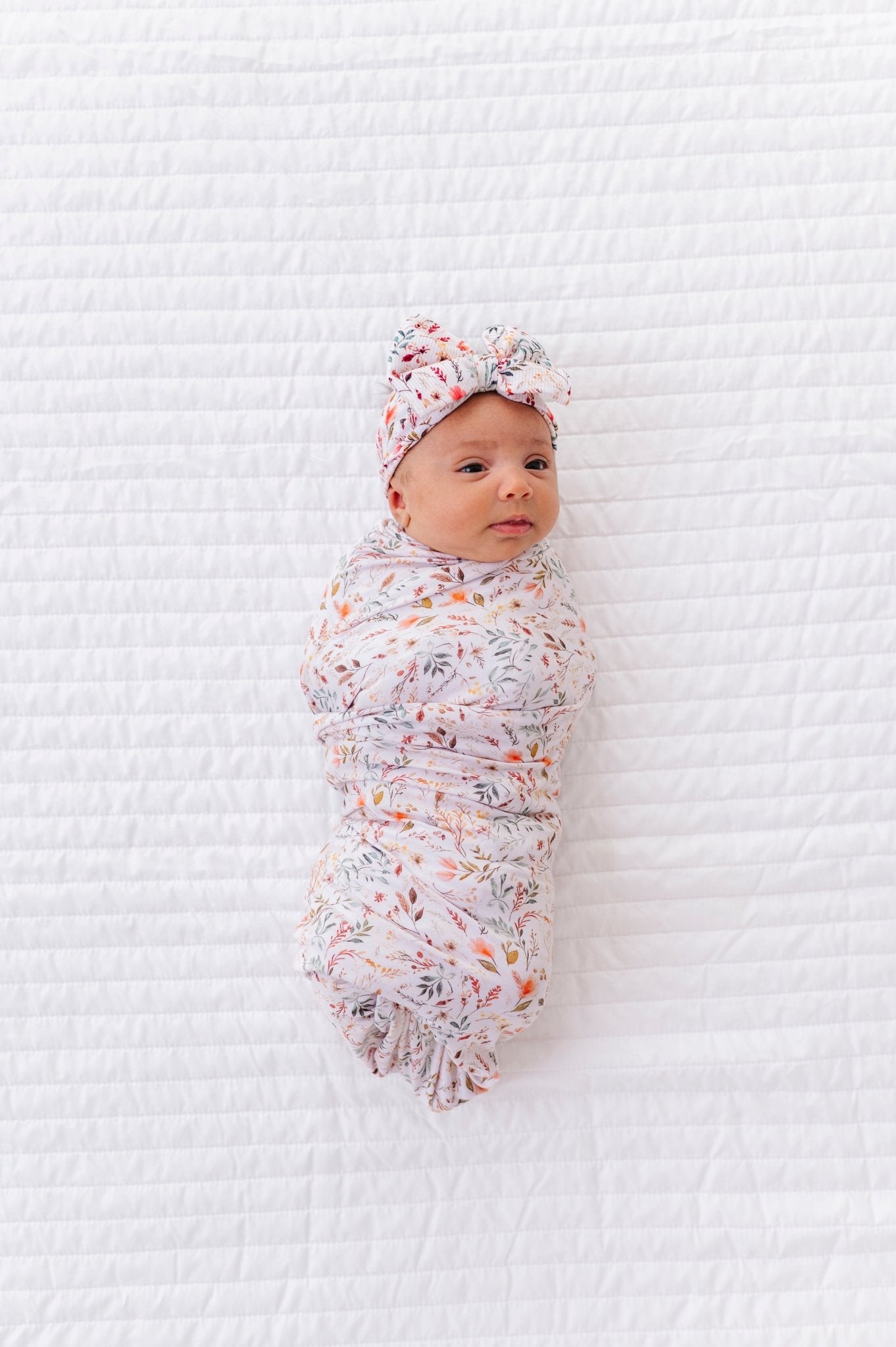SWADDLE BOW SET - FALL FOLIAGE - The Sleepy Sloth