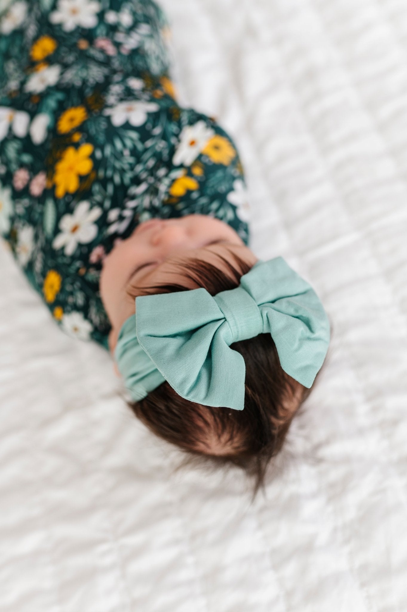 SWADDLE BOW SET - WILDFLOWER DREAMS - The Sleepy Sloth