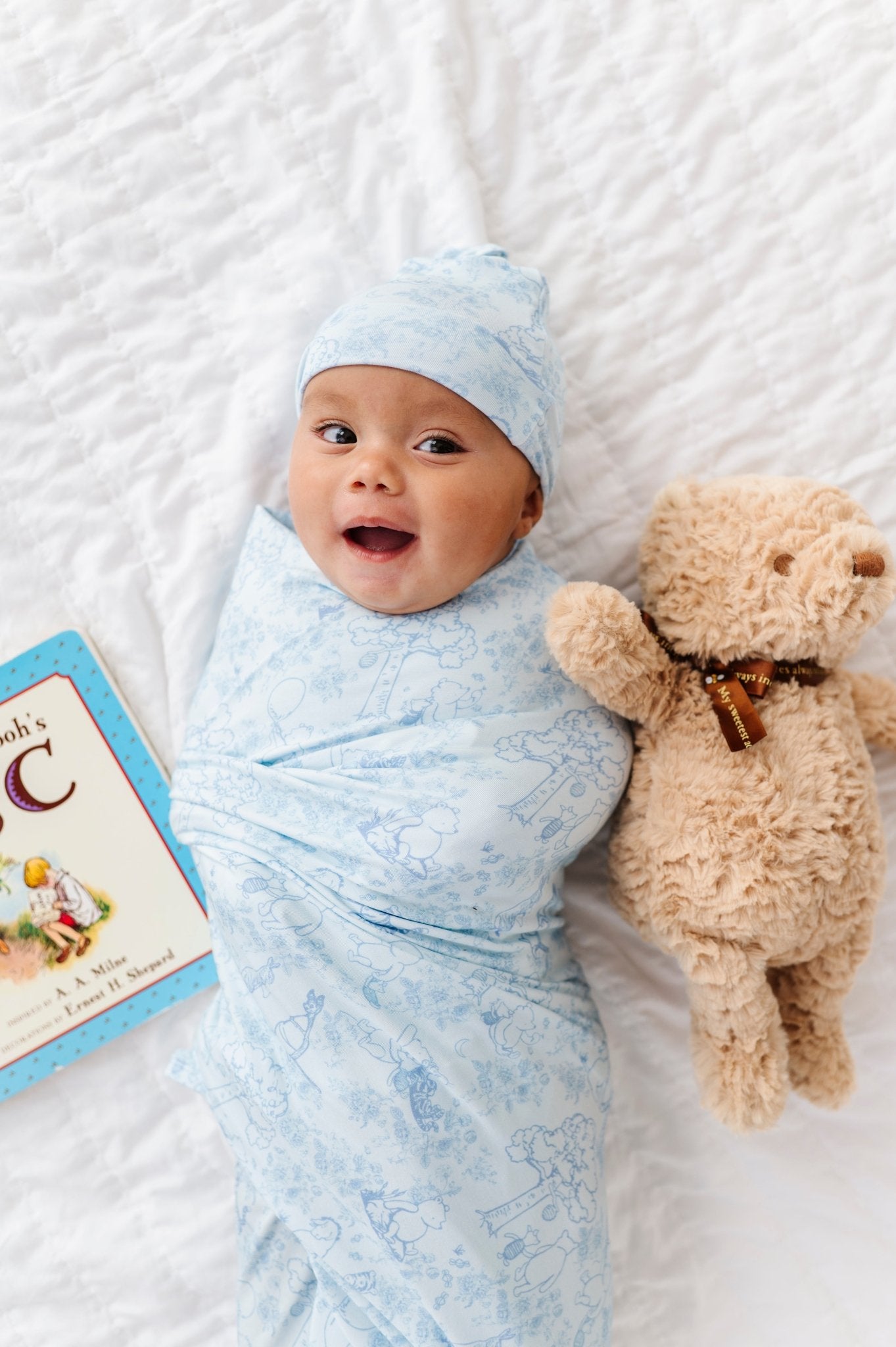 SWADDLE HAT SET - LITTLE ADVENTURERS - The Sleepy Sloth