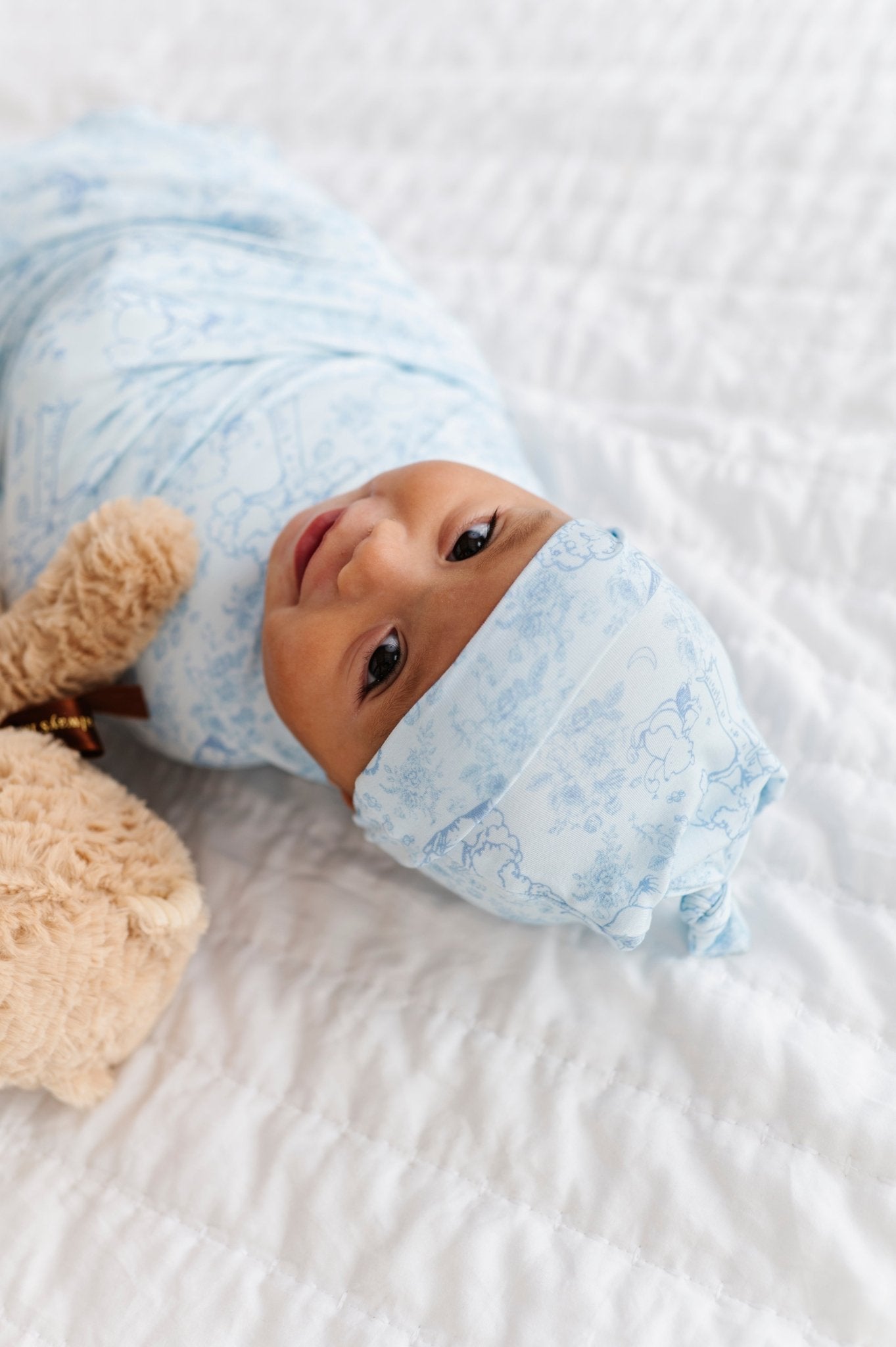 SWADDLE HAT SET - LITTLE ADVENTURERS - The Sleepy Sloth