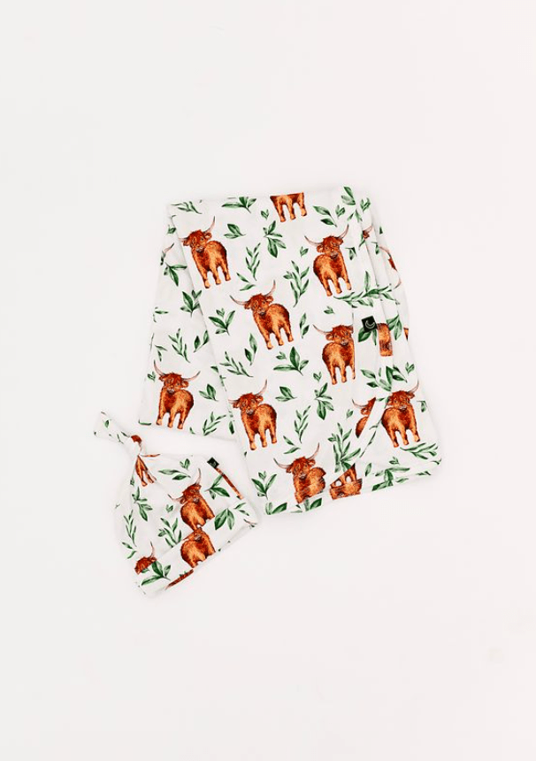 SWADDLE HAT SET - MASON - The Sleepy Sloth