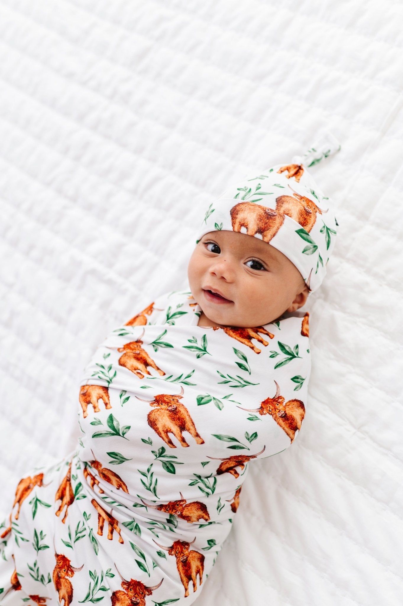 SWADDLE HAT SET - MASON - The Sleepy Sloth