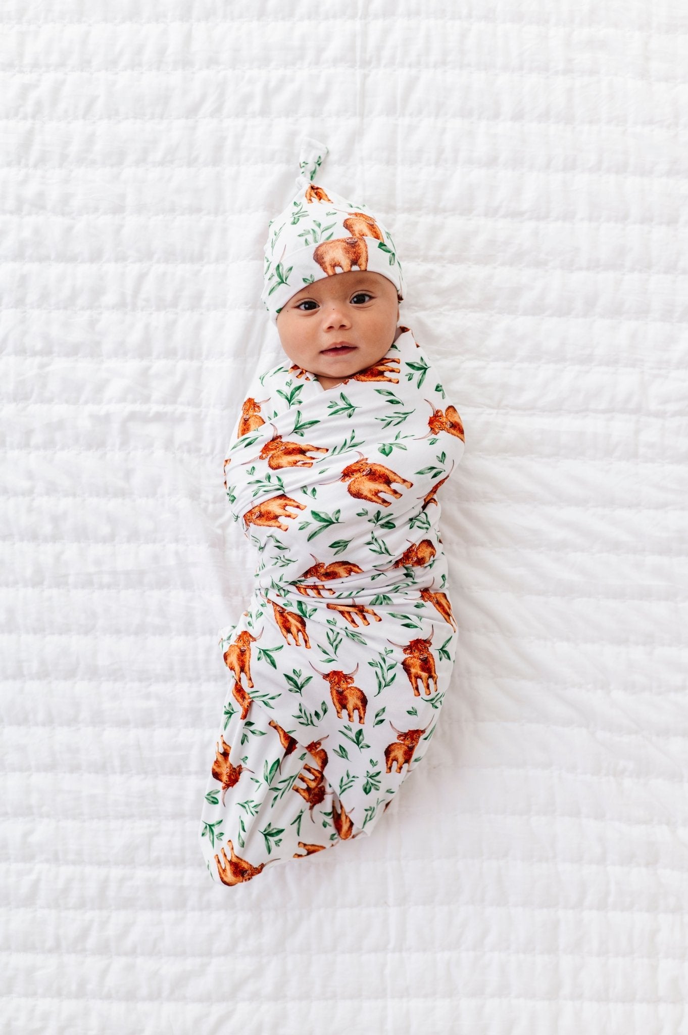 SWADDLE HAT SET - MASON - The Sleepy Sloth