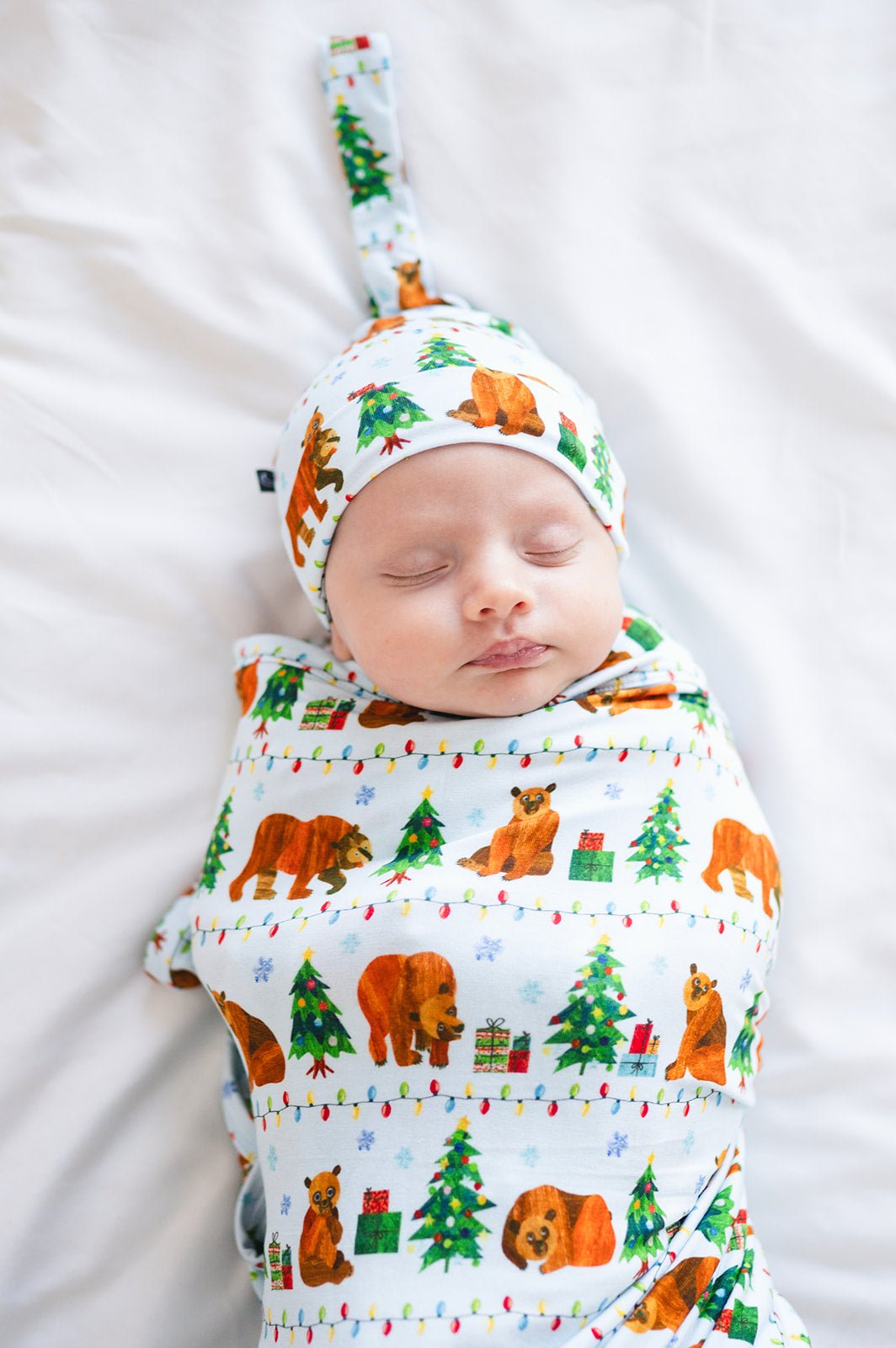 SWADDLE SET - BEARY CHRISTMAS - The Sleepy Sloth